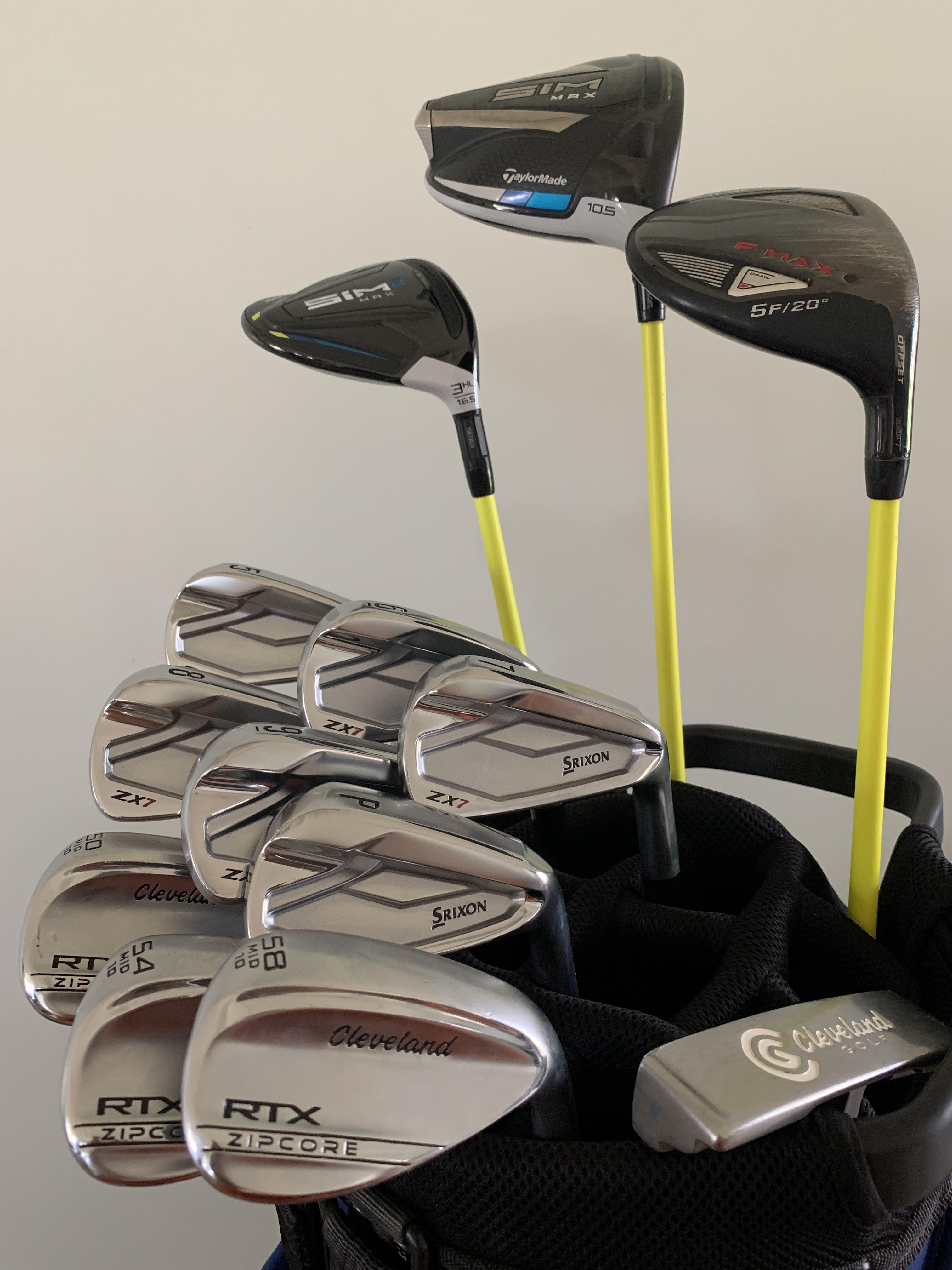 First set of fitted irons and my new 4 wood arrived today r/golf