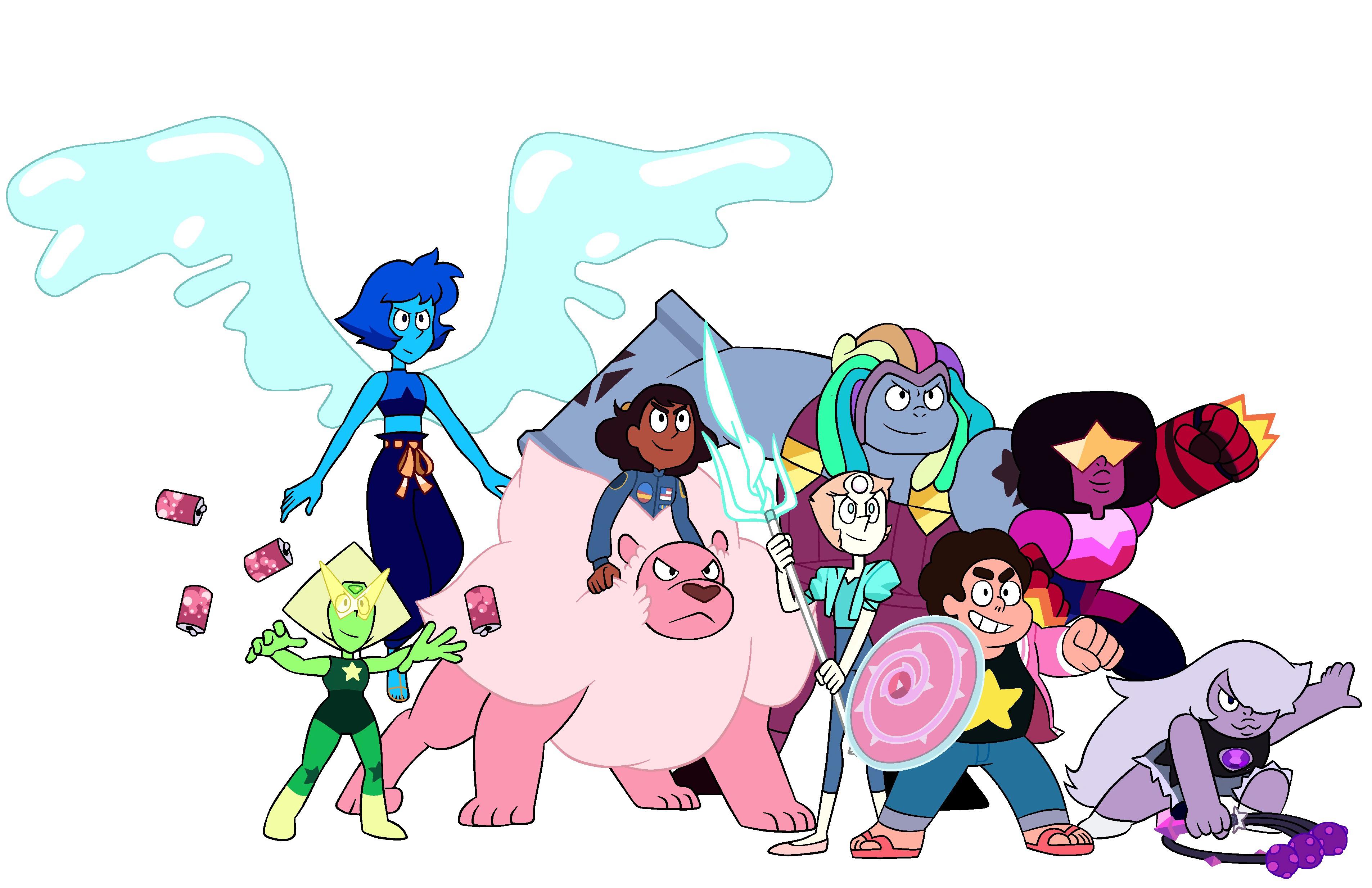 rank all the crystal gems members by fighting power (who'd be the