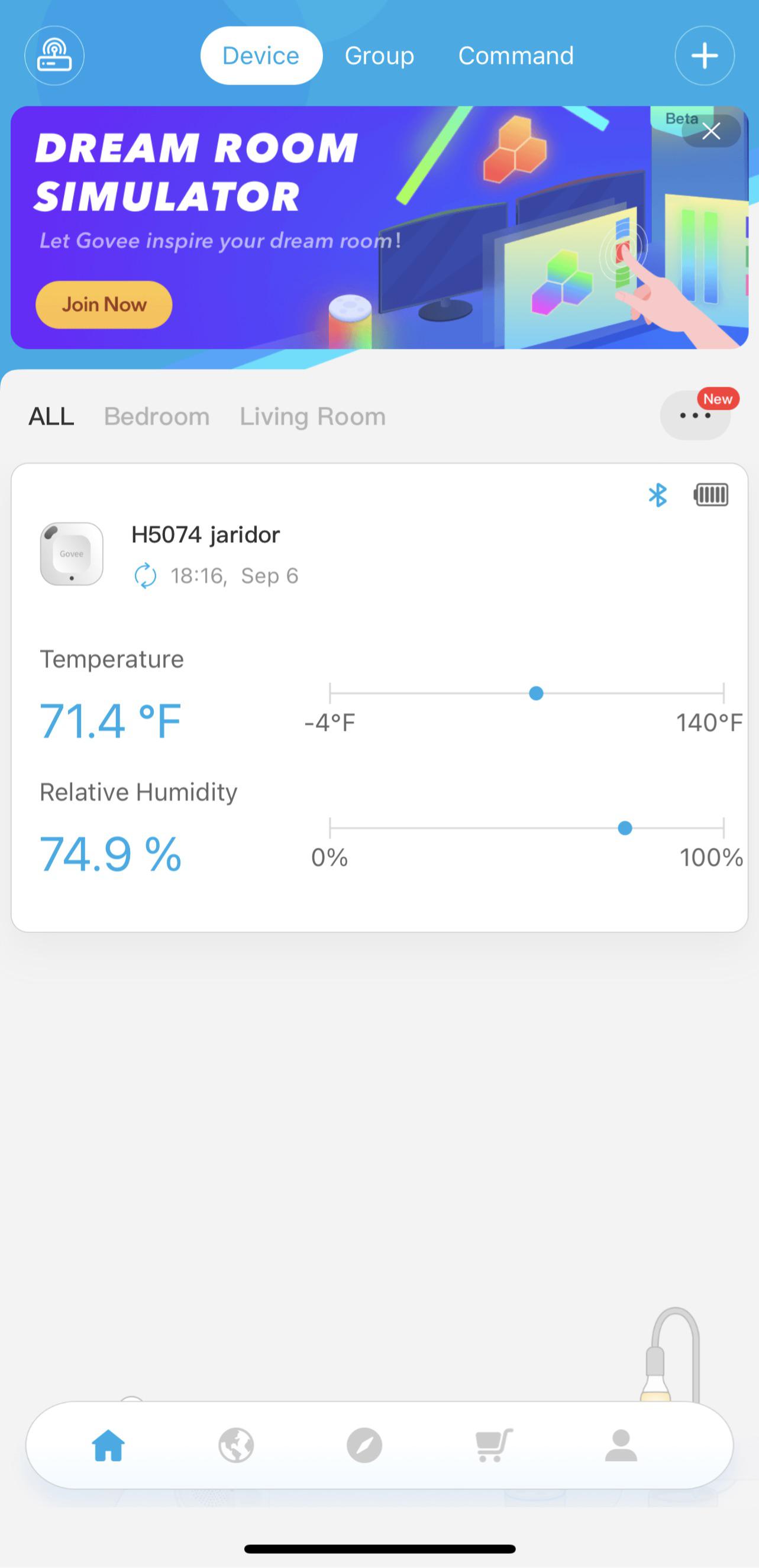 Govee Bluetooth hygrometer is pretty accurate r/cigars