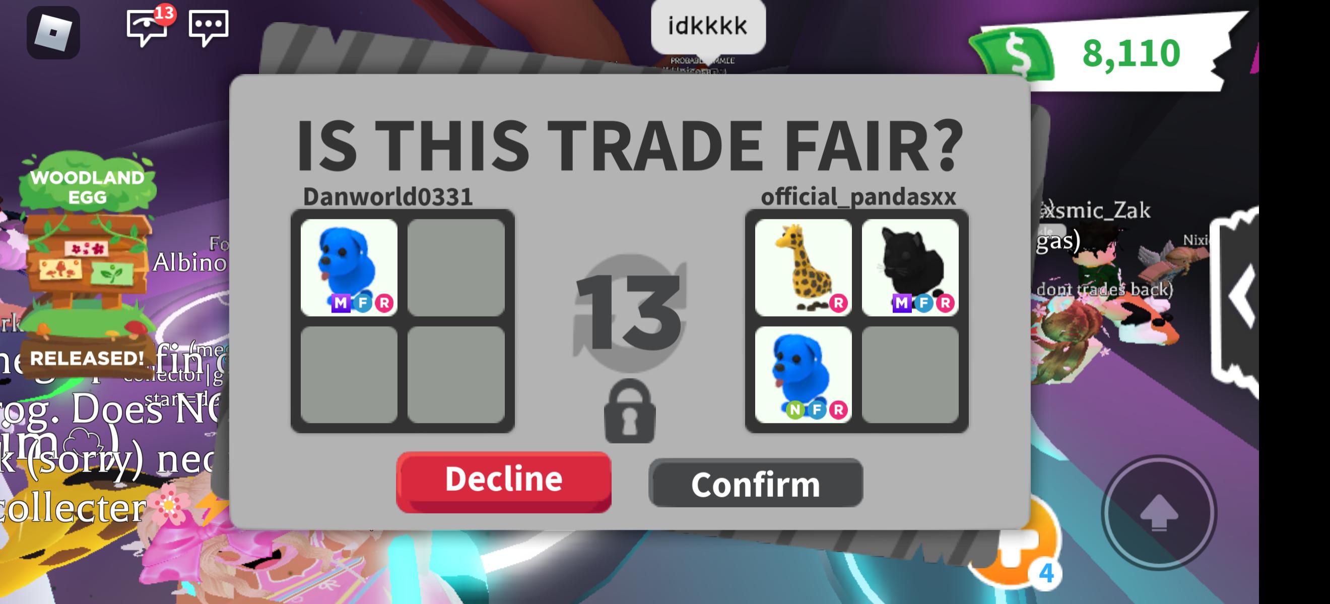 wfl? what is mega black panther and nfr blue dog worth? r/AdoptMeRBX