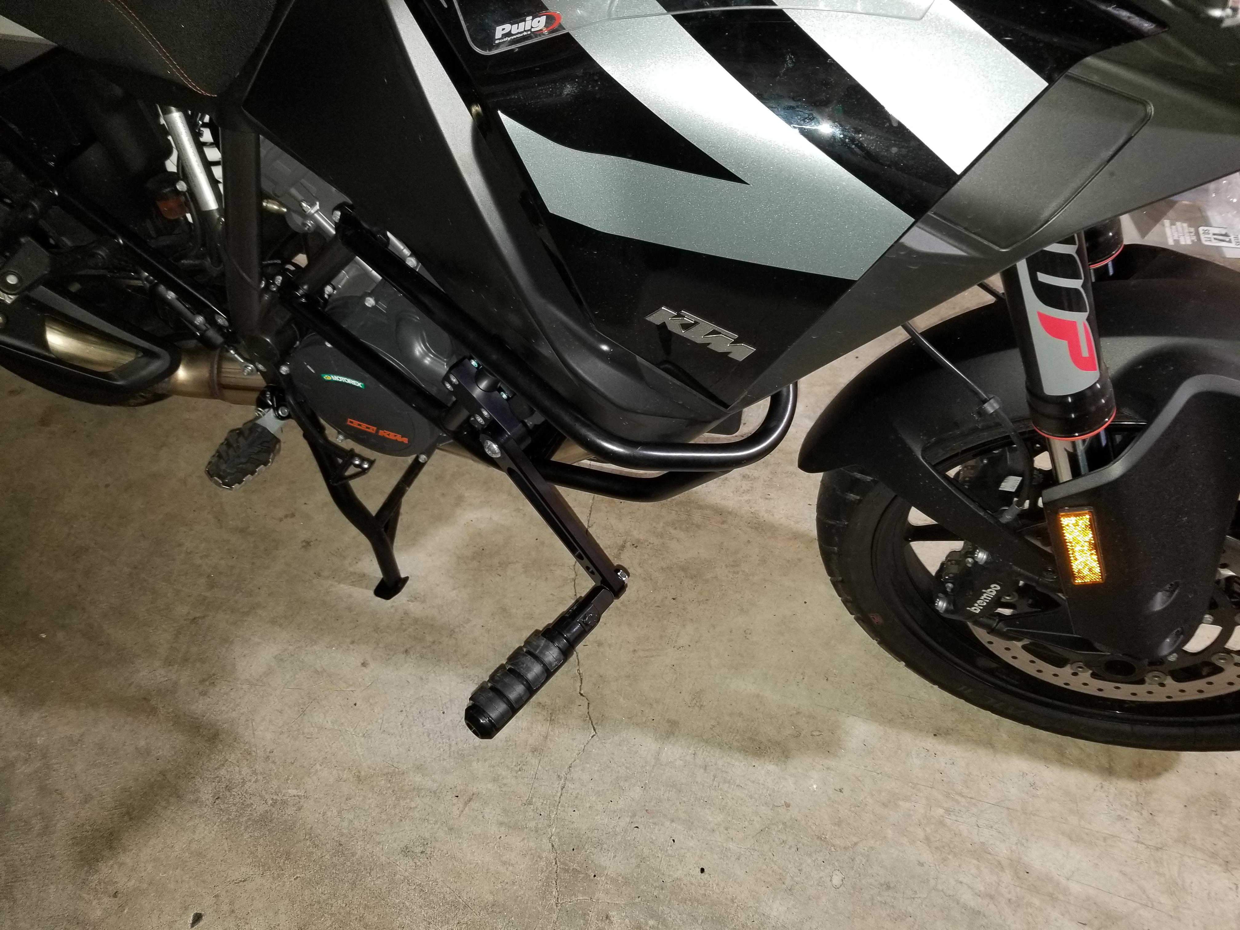 Motowerk highway pegs 1290 Super adv r/KTM