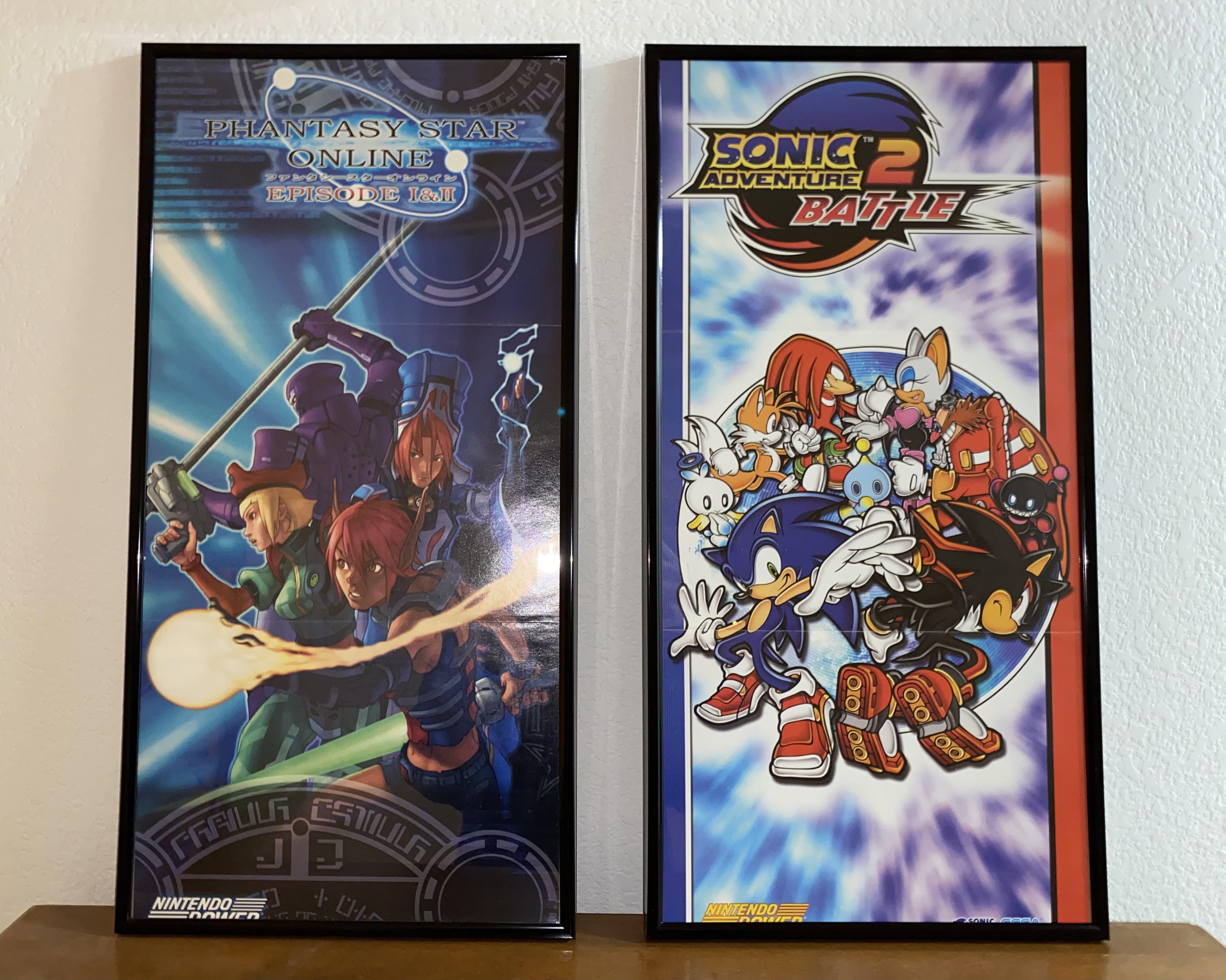 Framed Nintendo Power posters from my two favorite GameCube games. r/Gamecube