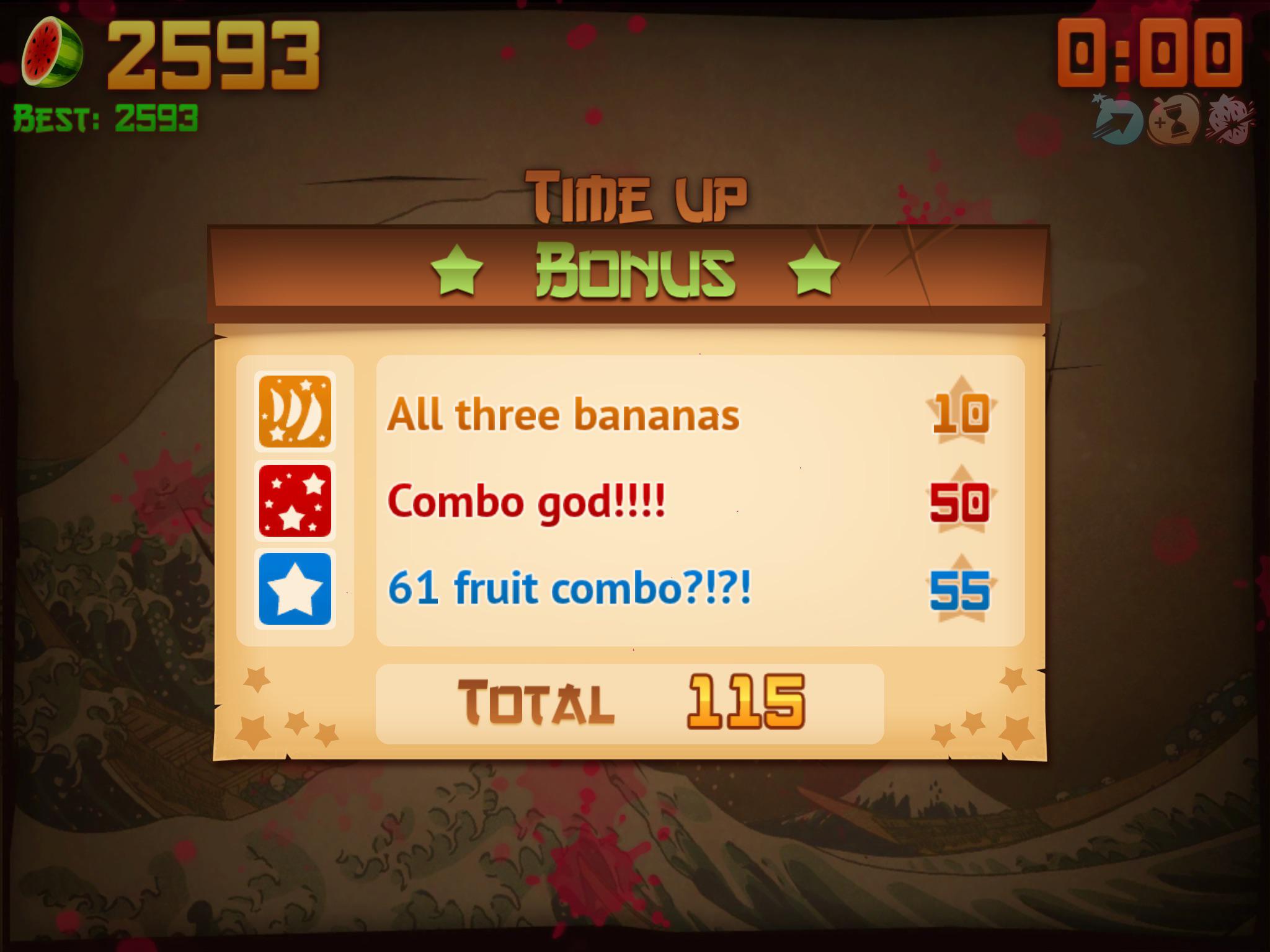 Golden Ember Blade got me the craziest combo r/FruitNinja