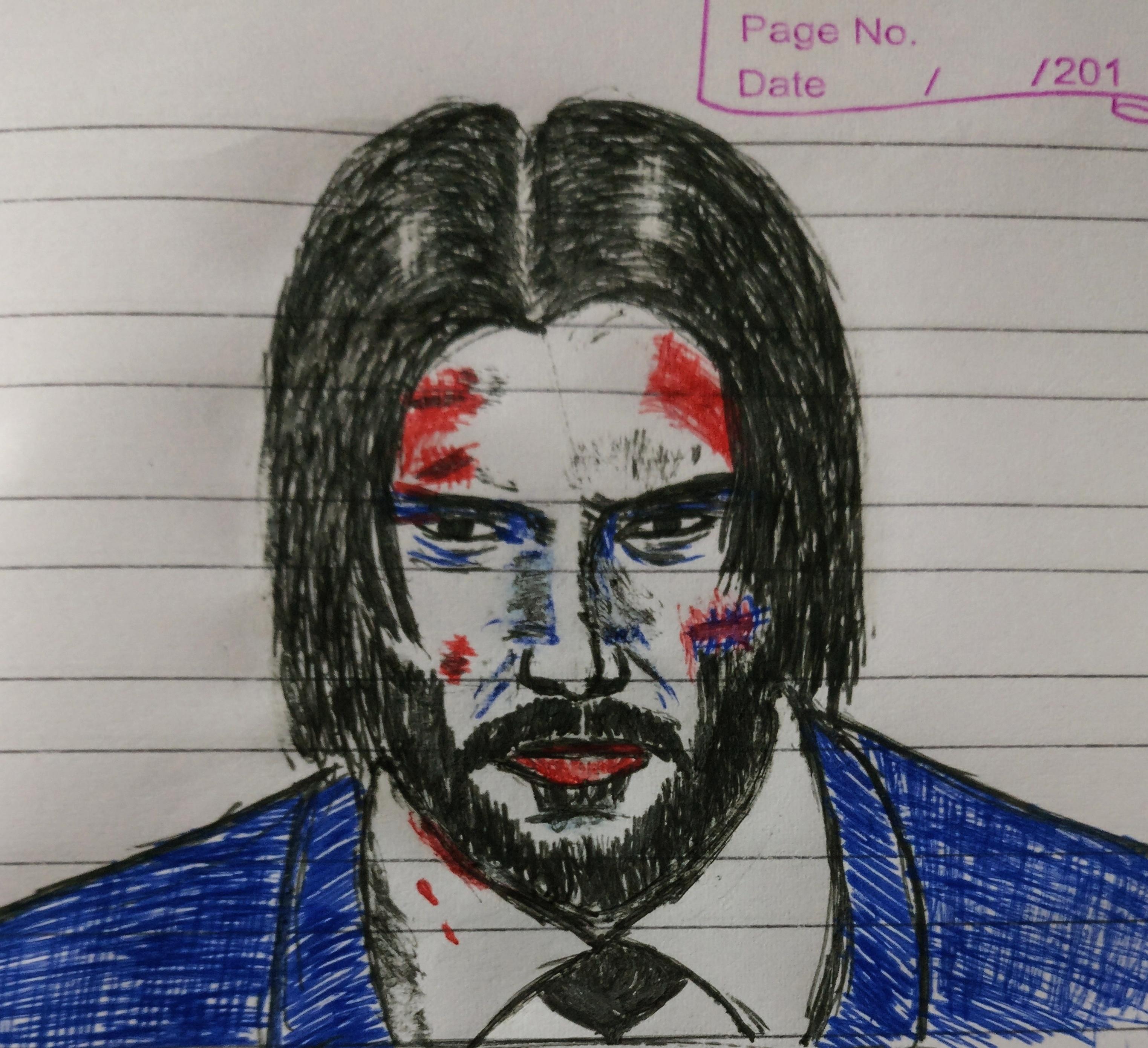 First attempt at John wick. First post on reddit too. Let me know what