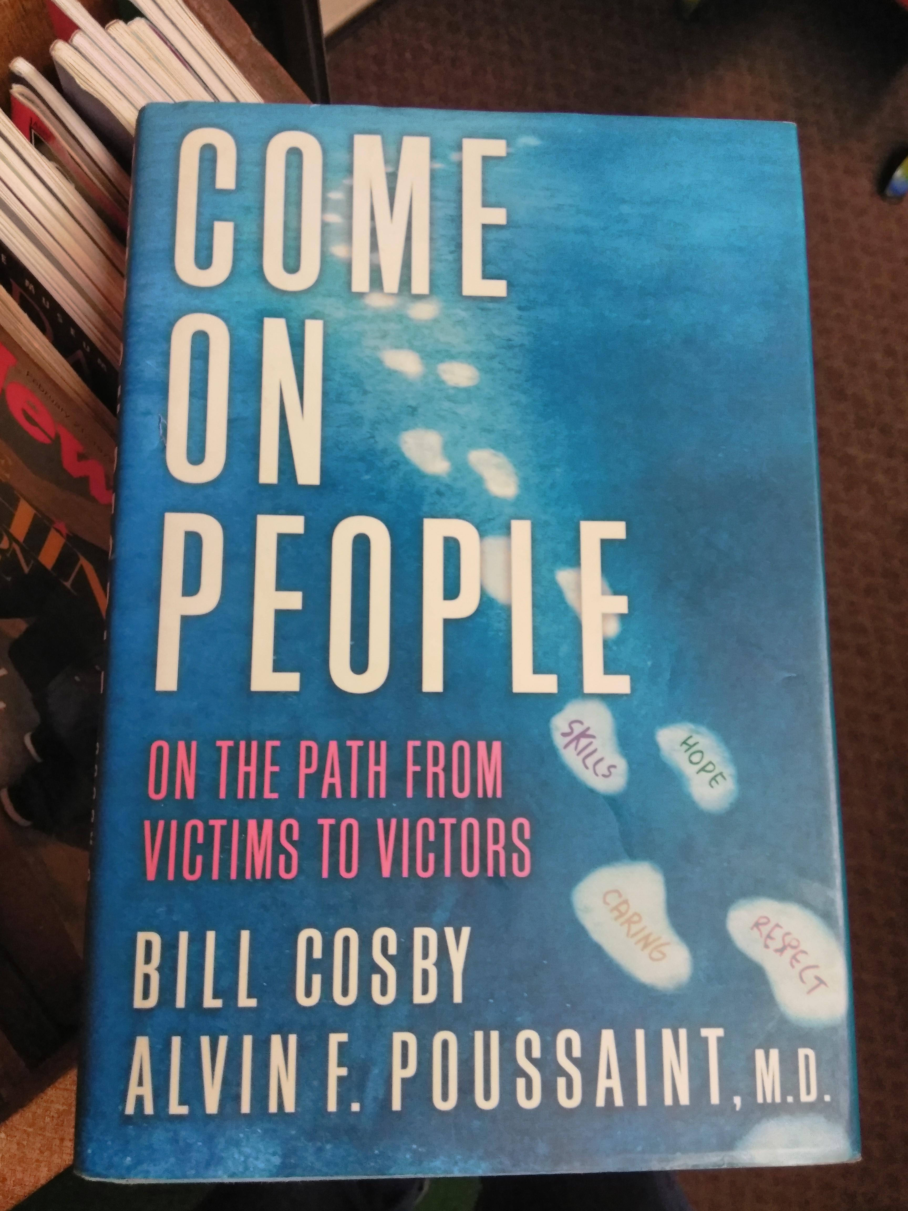 Bill Cosby wrote a book called On People".... funny