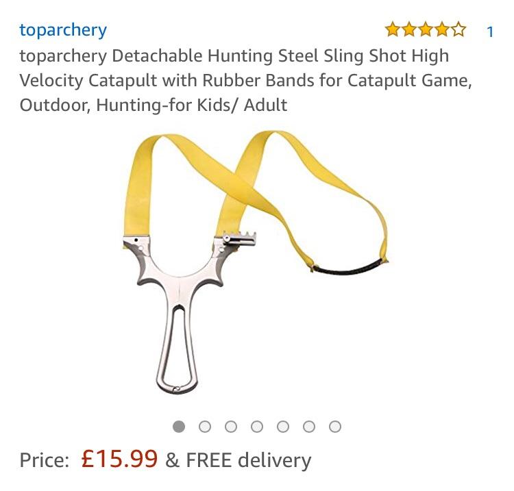 Not shot a slingshot since I was about 15...is this a good start do you