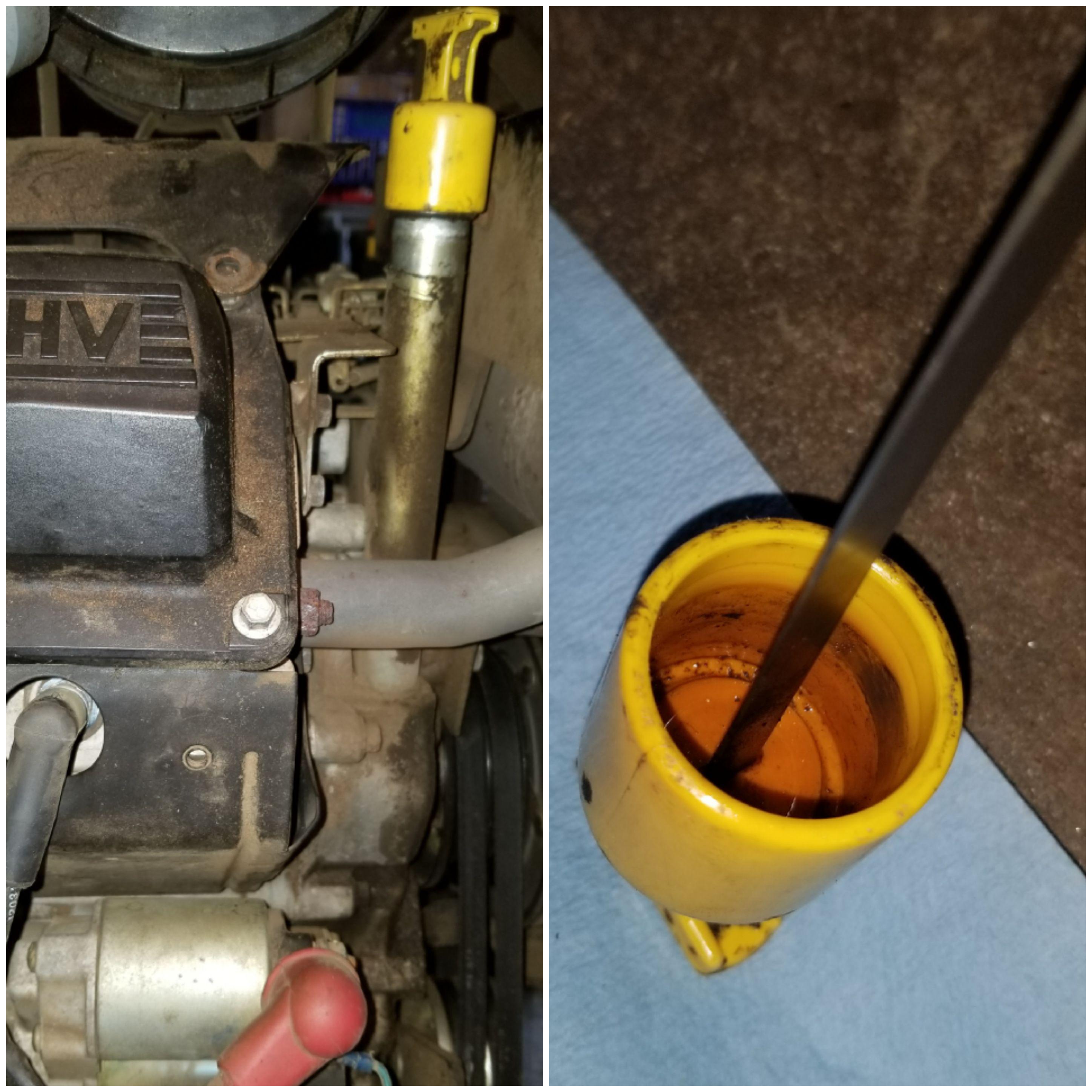 Please help! Anybody know why Kohler oil dipstick is loose and keeps