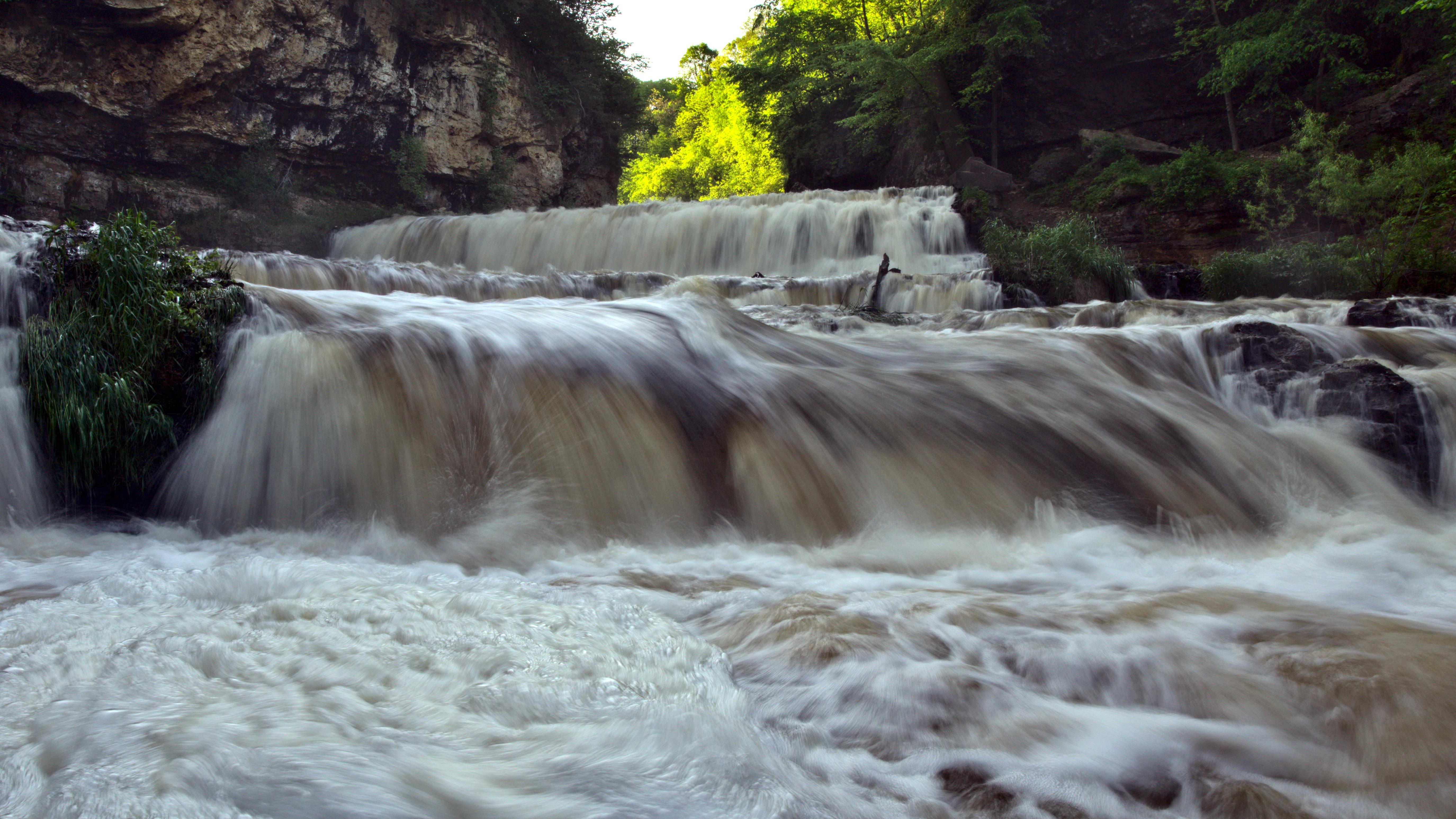 Willow River State Park, Hudson, WI [OC][5500x3094] r/EarthPorn