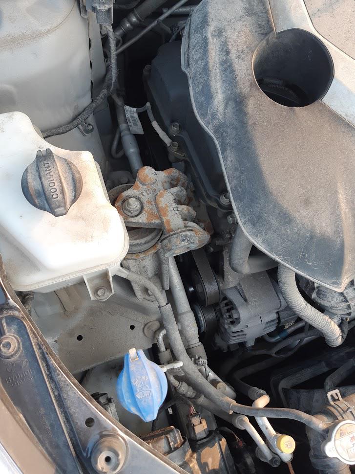 Car Shopping... How concerning is this rust under the hood? r/MechanicAdvice