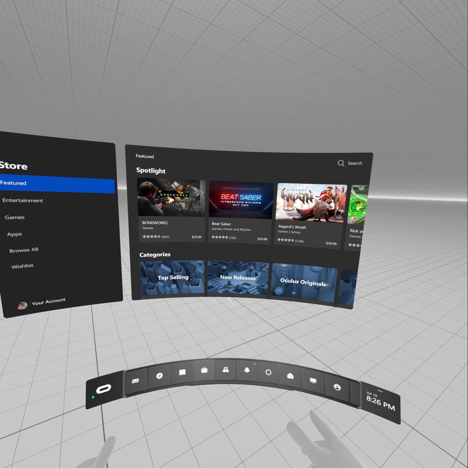 Blank Quest 2 Link Environment background, how do I change it?? r