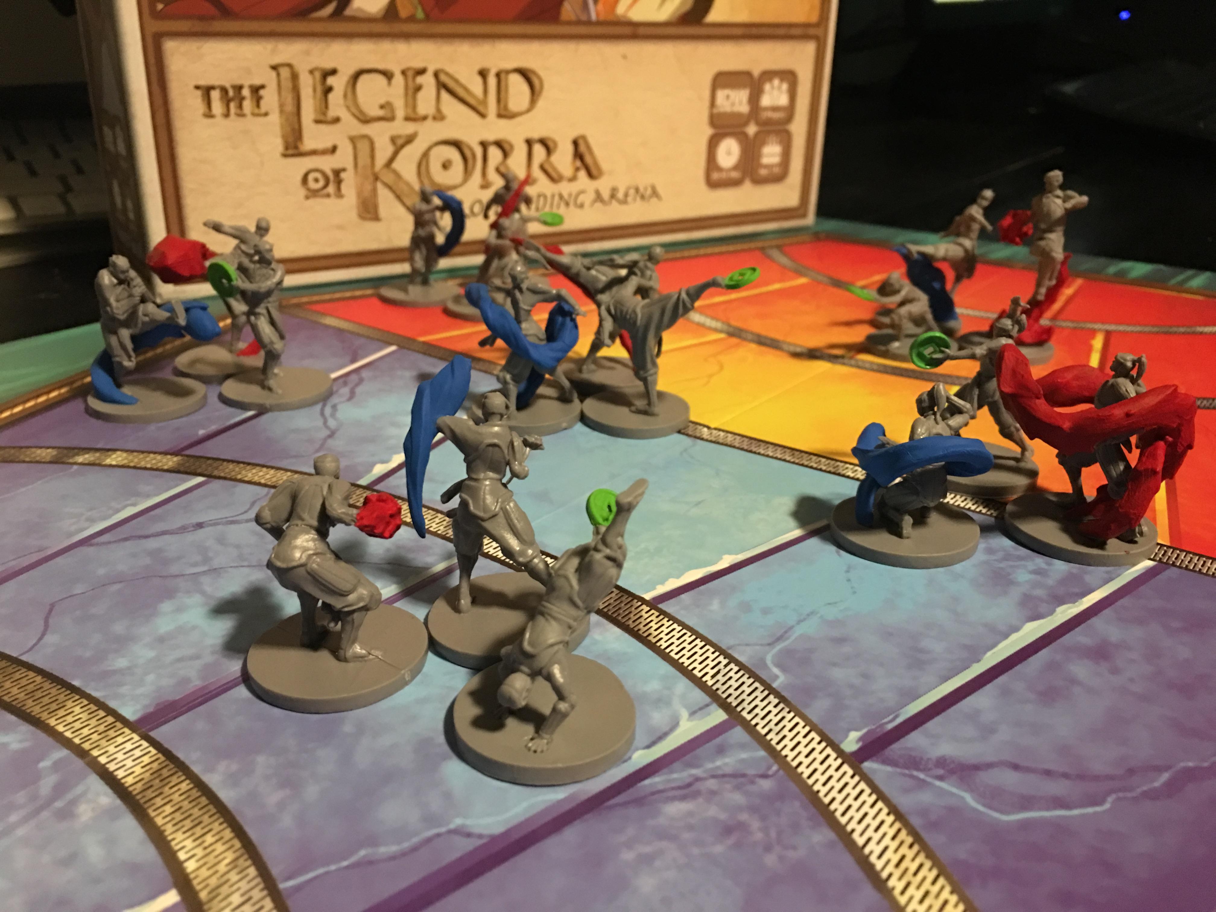 [NO SPOILERS] I painted my Probending Arena miniatures. r
