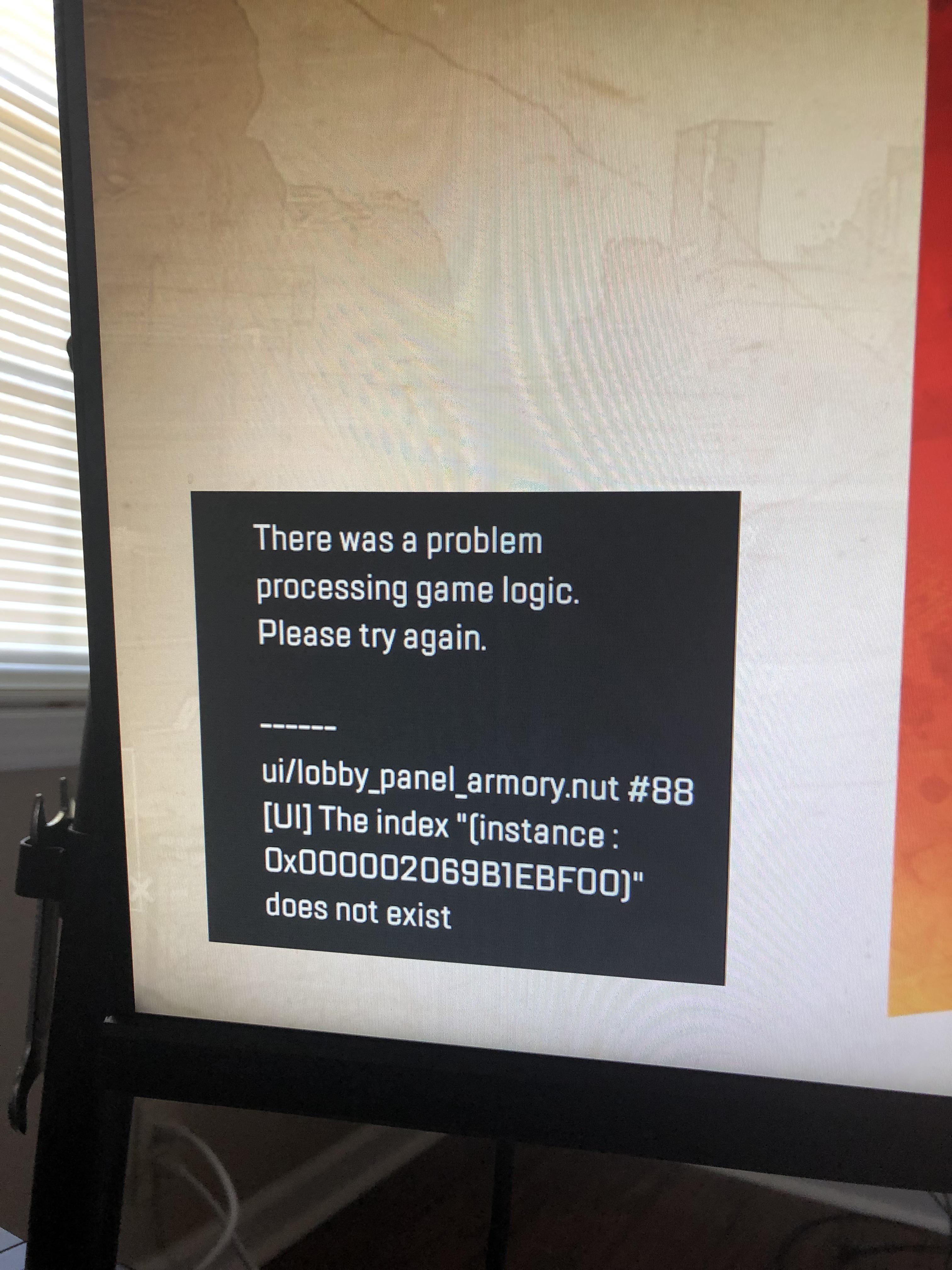 A problem processing game logic??? Problem happened mid game opening