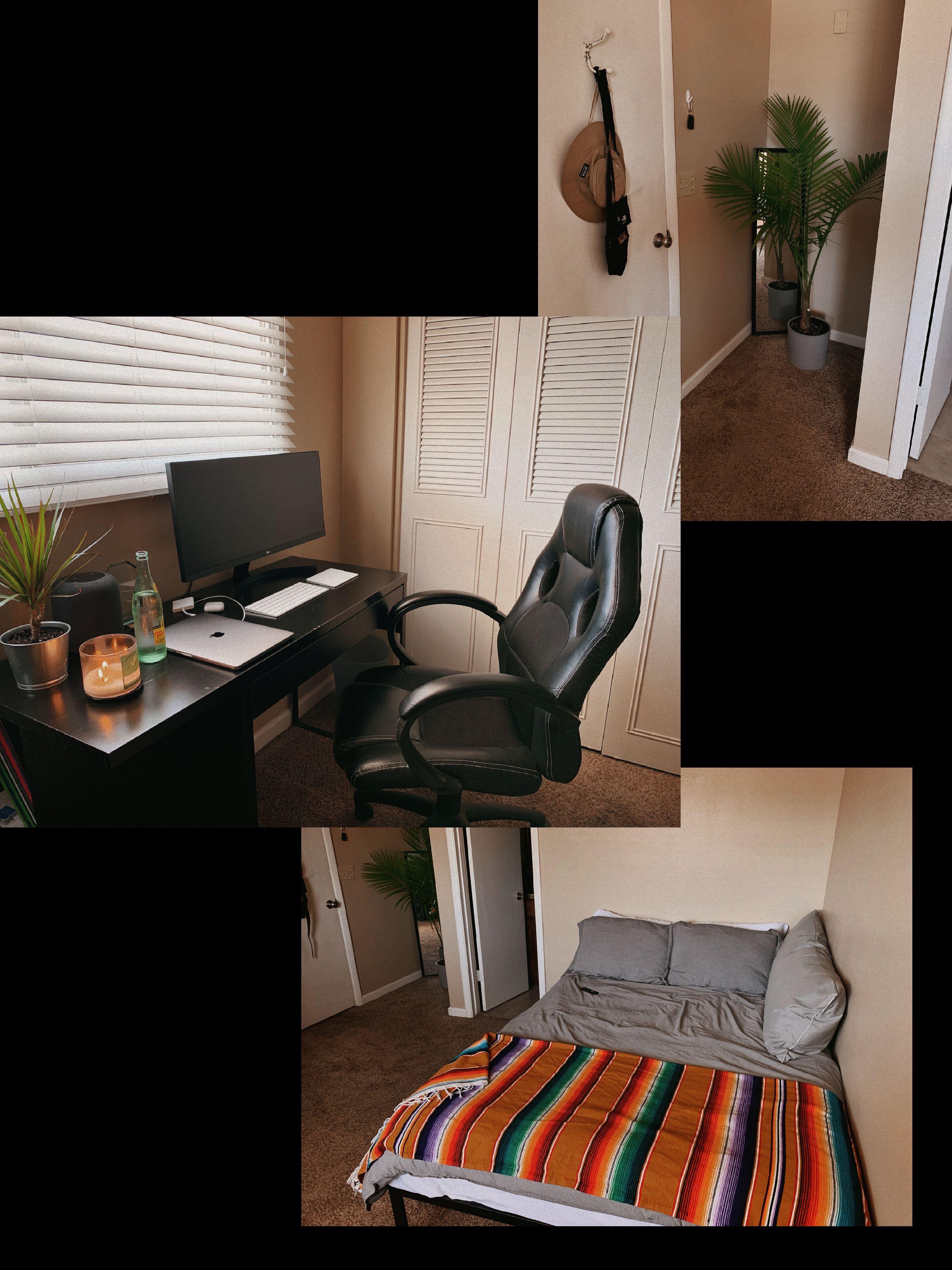 Grad student setup in Tempe, AZ malelivingspace