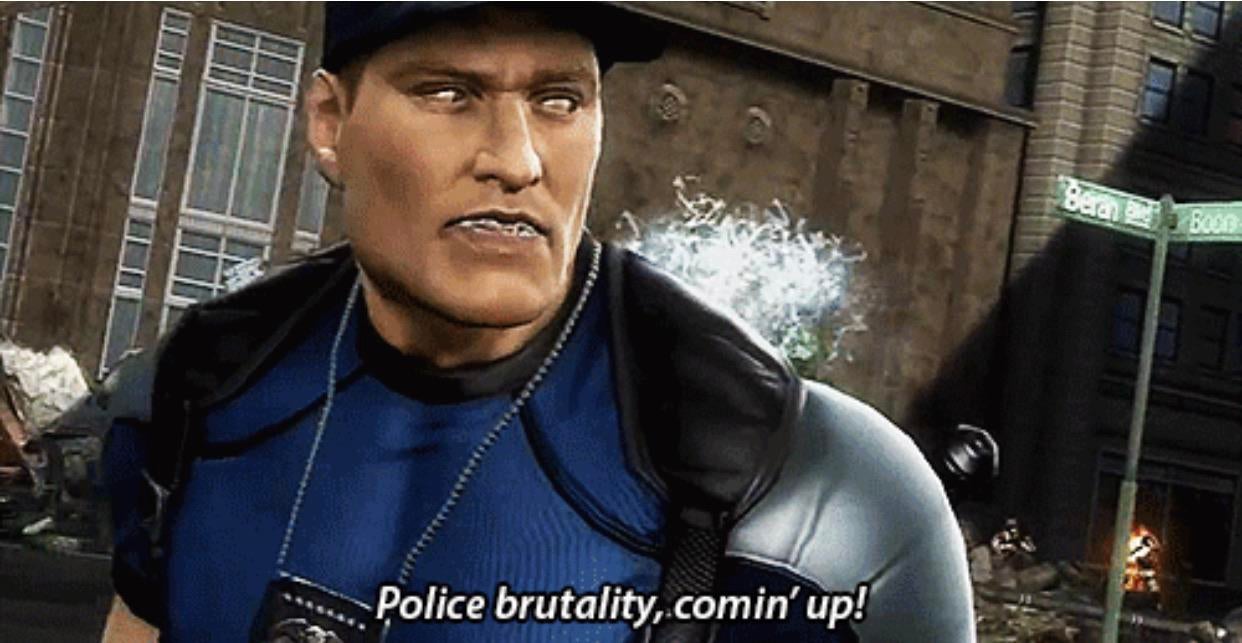 This quote by Stryker, the fighter police from Mortal Kombat r