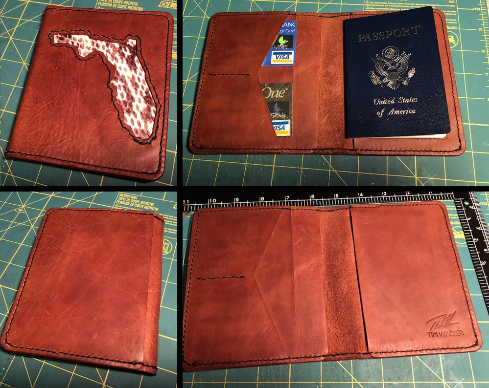 Passport Holder Florida Man Edition... r/Leathercraft