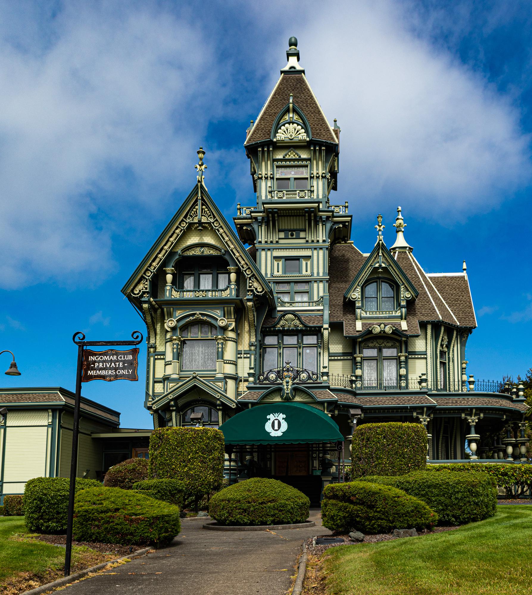 Carson Mansion, home of the Ingomar Club, Eureka California r