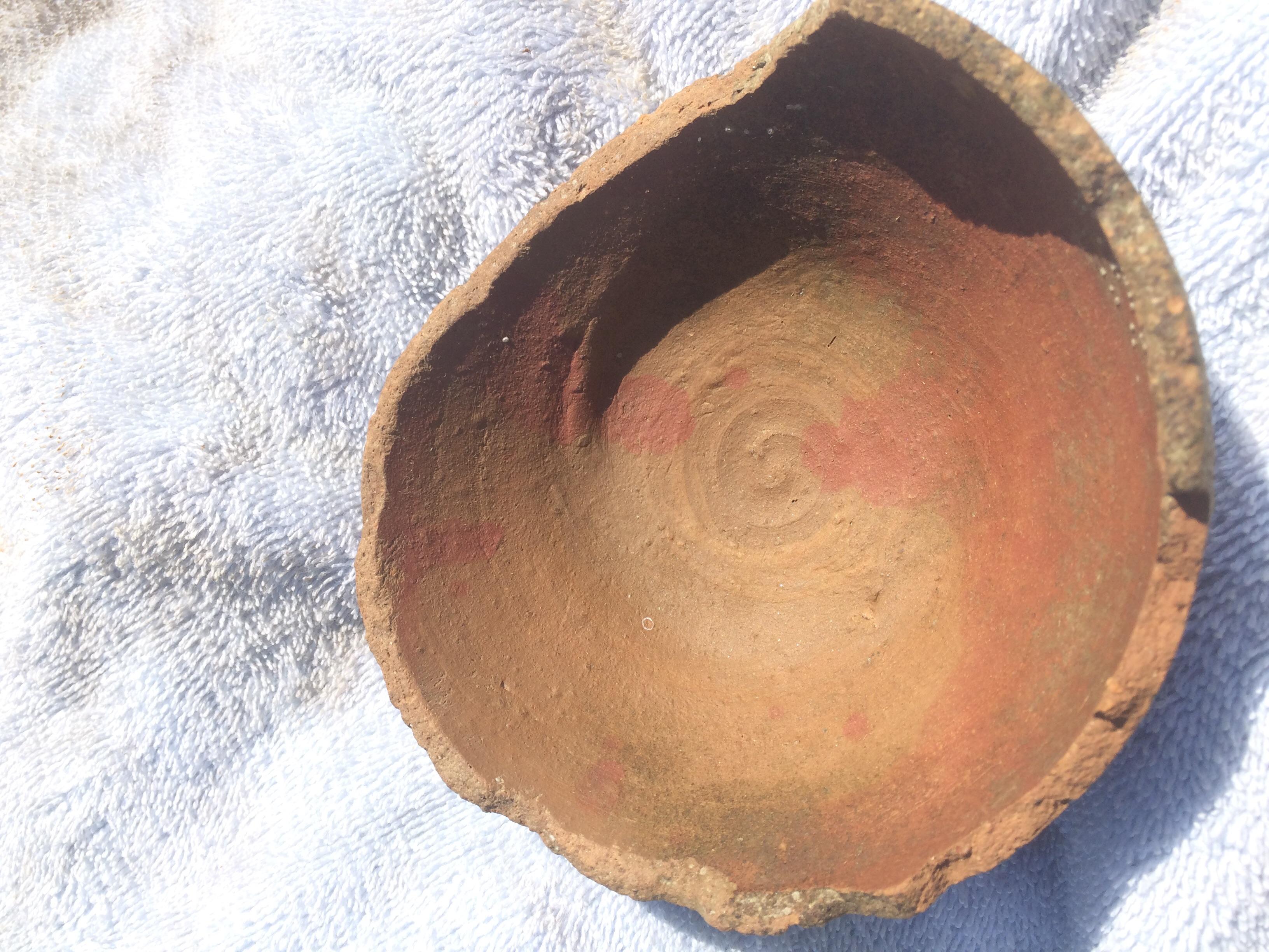 Florida indian pottery shards identification higacode