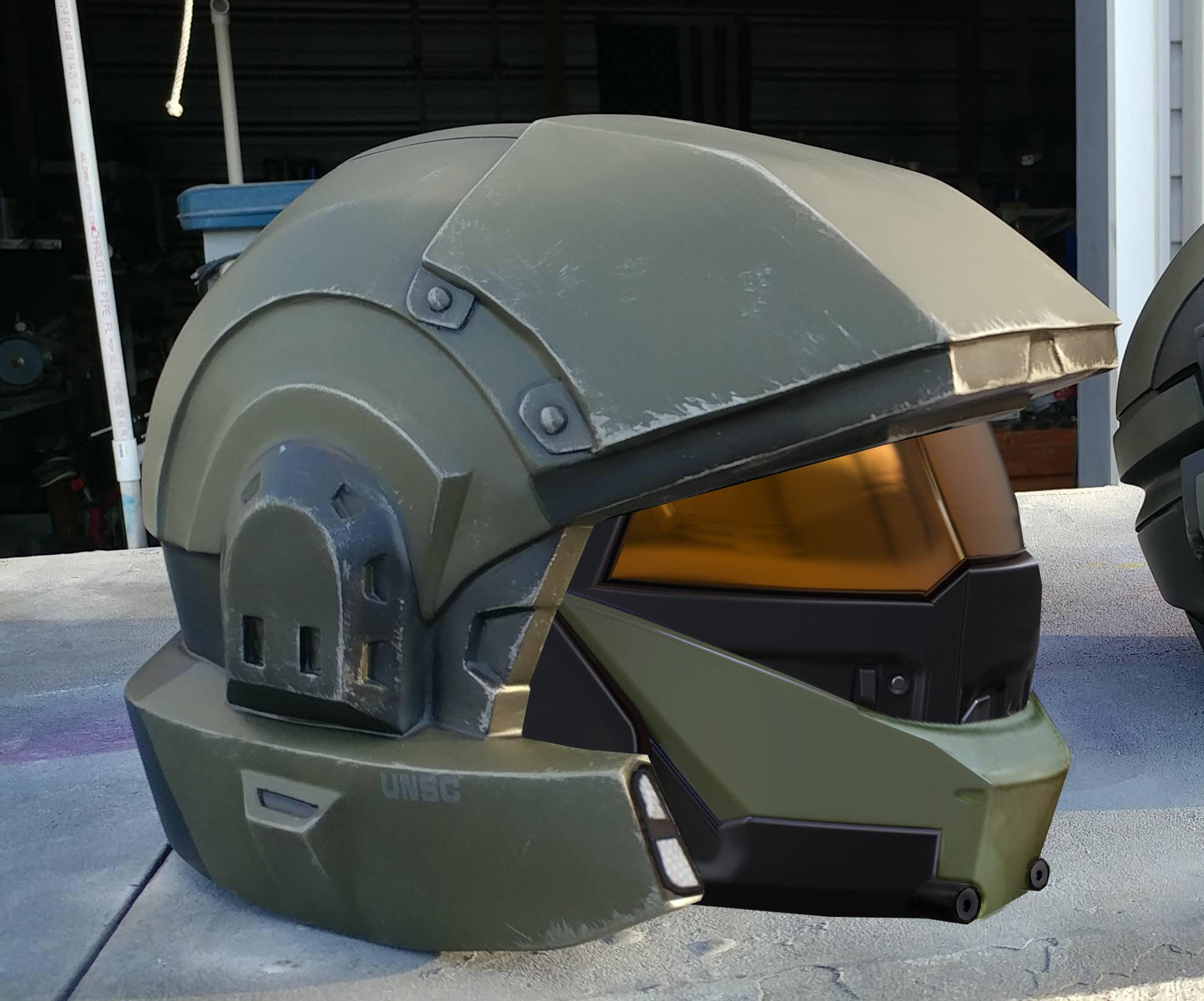 Helmet Concept "INFANTRYclass Mjolnir" r/halo