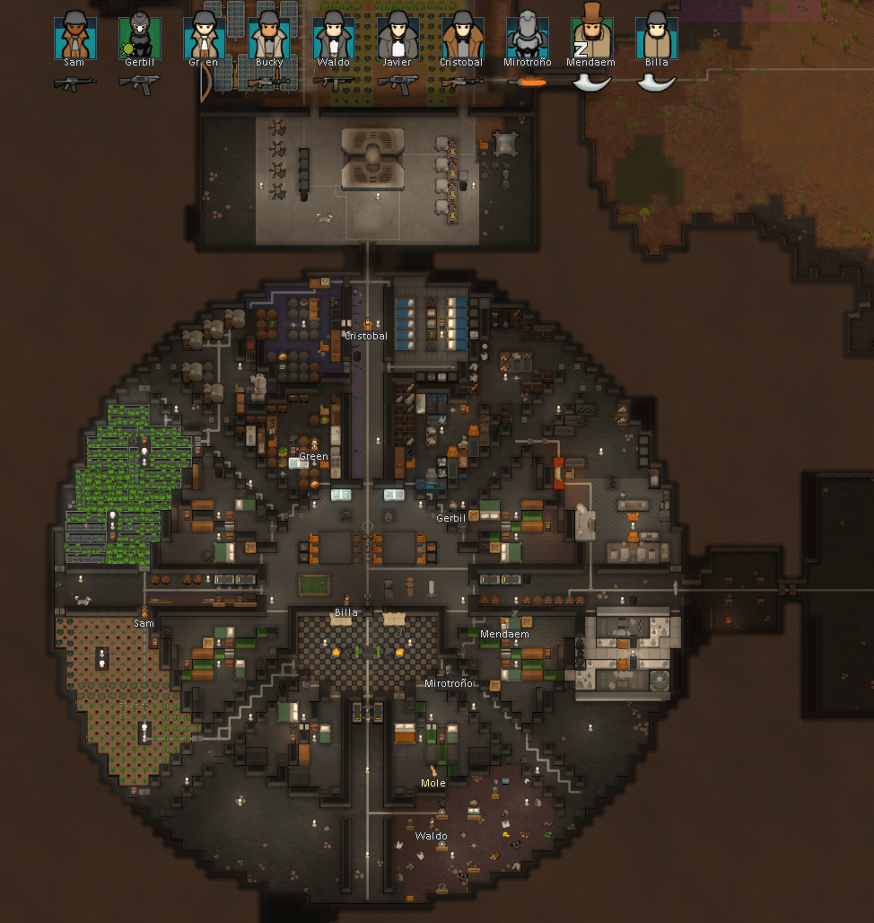 WIP Tribal Circles r/RimWorld