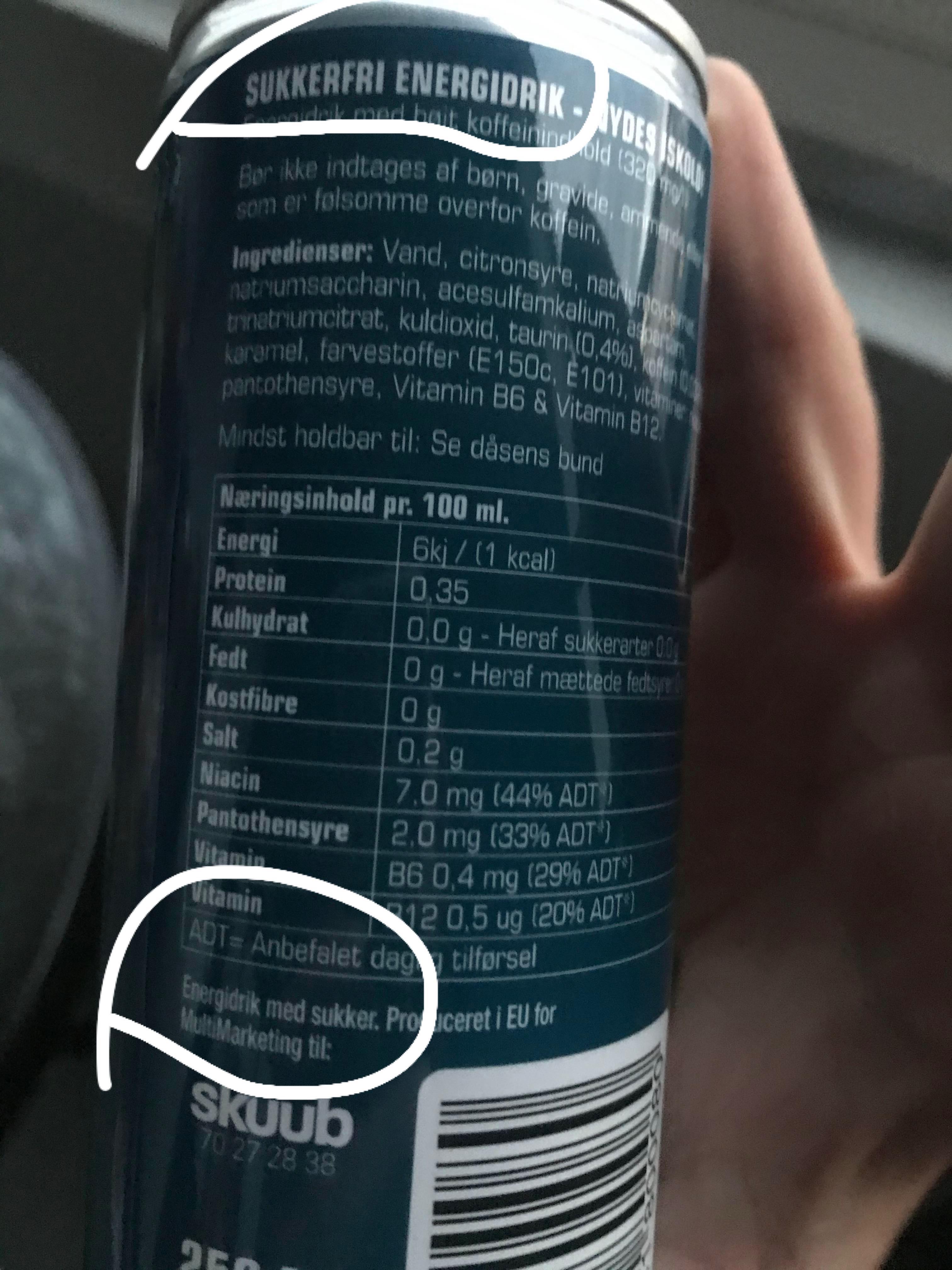 Sugarfree energy drink with sugar.. r/diabetes_t1