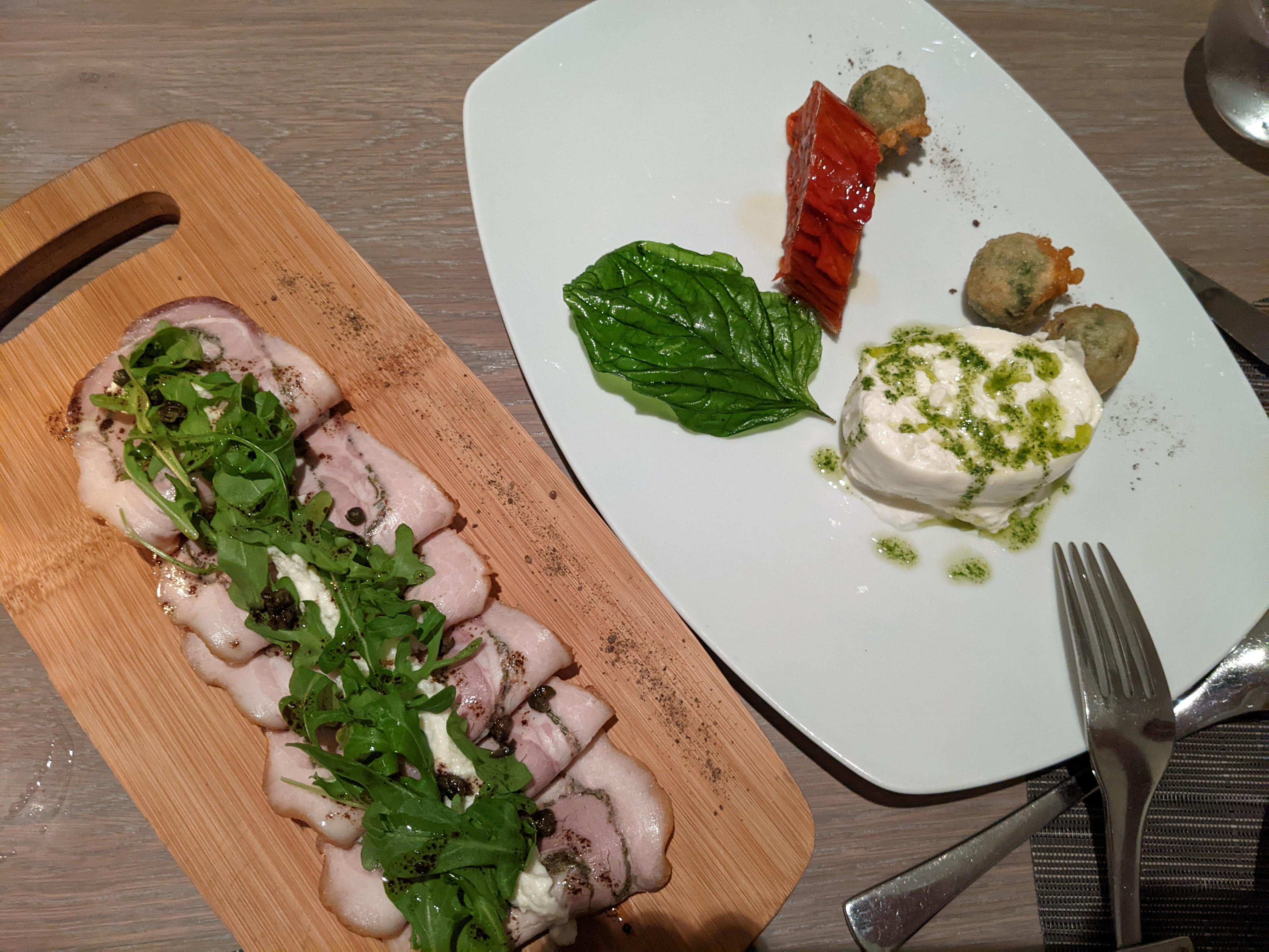 Porchetta and Burrata at Gioia Ristorante & Pastificio r/chicagofood