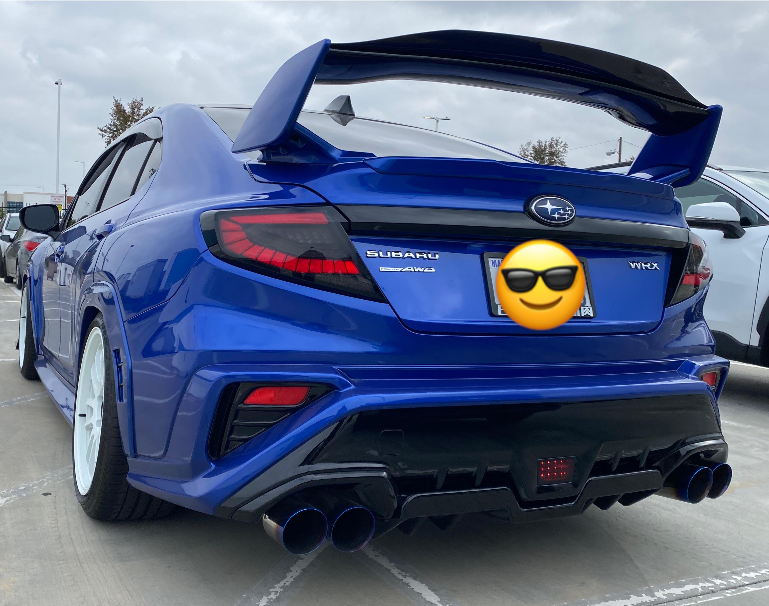 Who says she look bloated & too much paint match? Talk to me! 🤣 r/wrx_vb