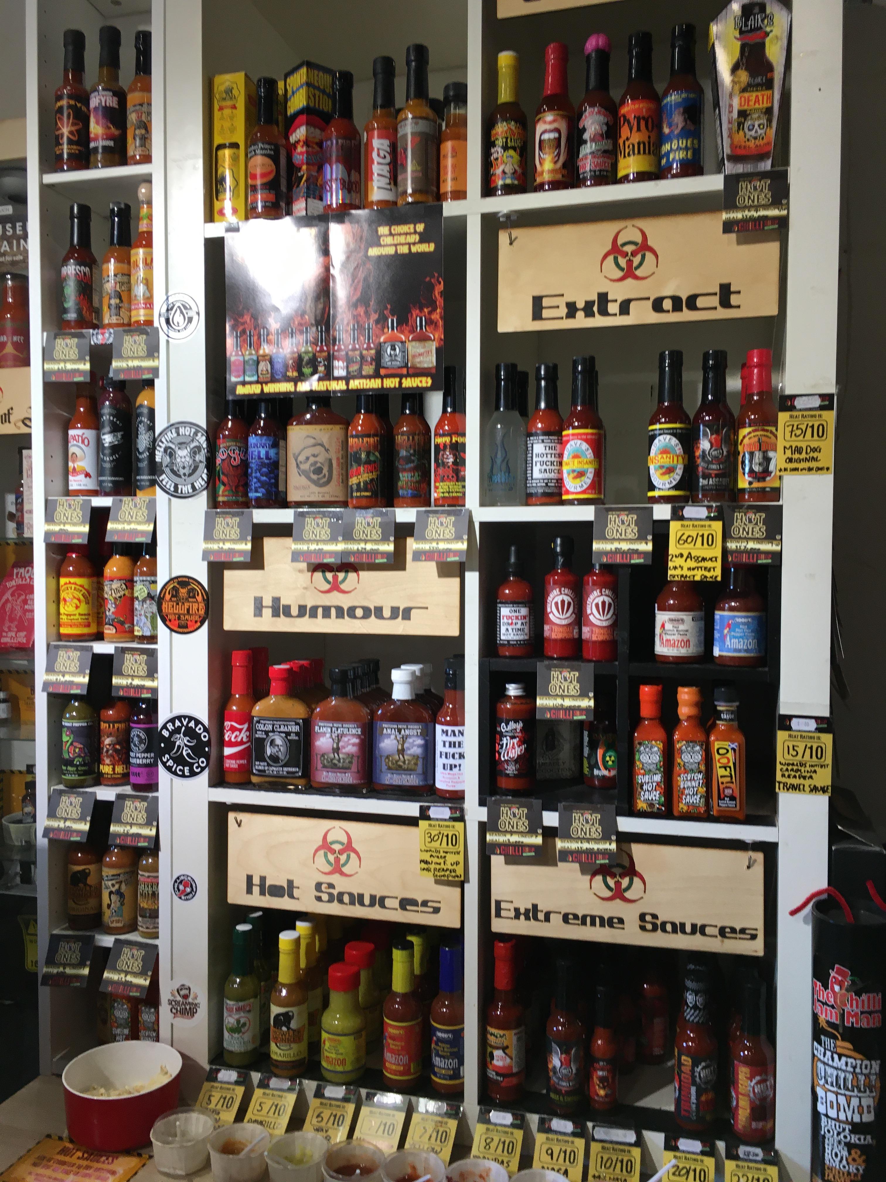Just a little look at the chilli shop in Leeds merrion centre r/hotsauce