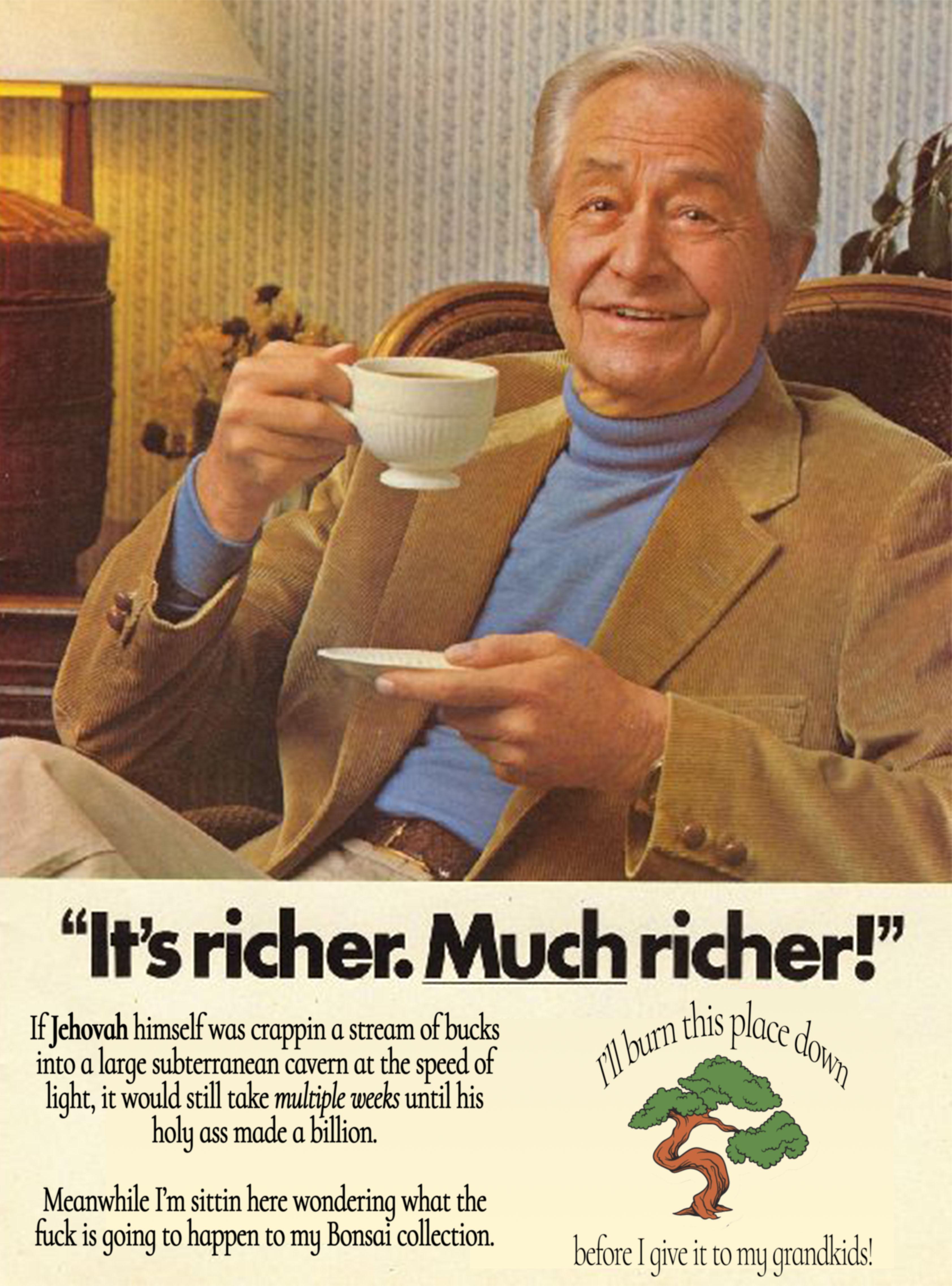 Is a Billionaire more rich than a Millionaire?