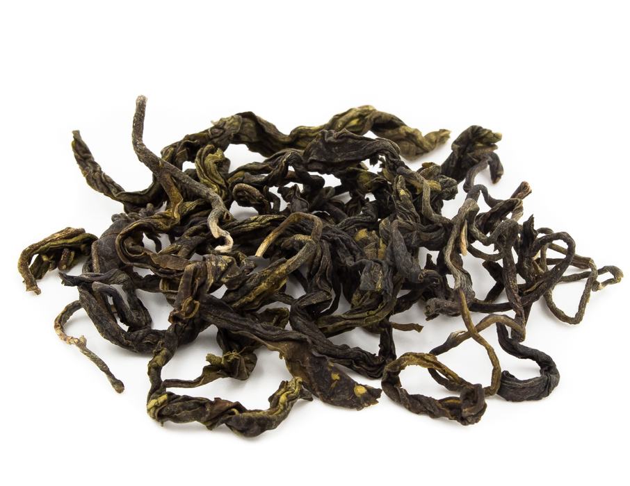 Only two teas today green from old trees of wild forest and red