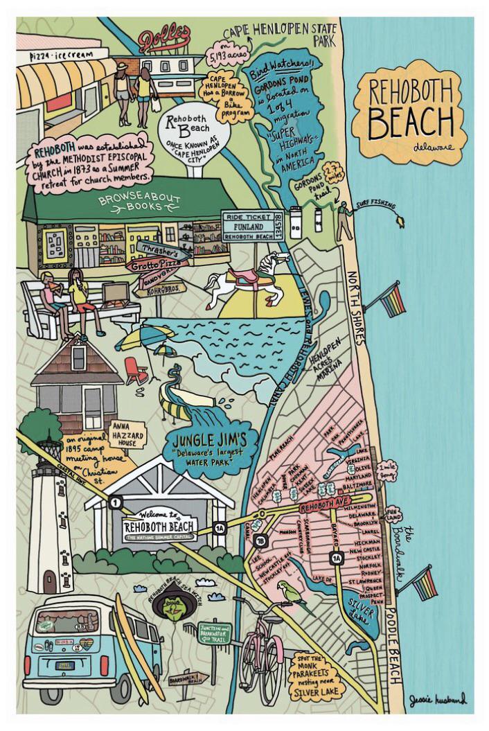 Delaware Beaches Drive-On Guide Updated 2023