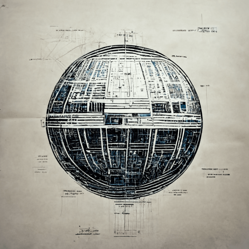 Concept Art for First Death Star r/StarWars