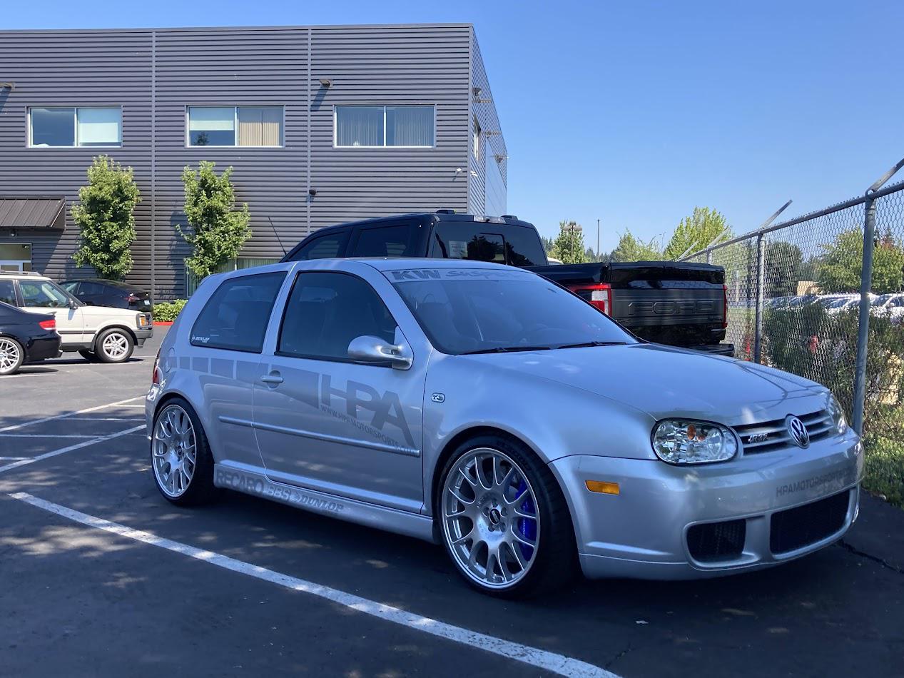 Spotted this HPA R32 at a Jaguar Dealership (more info in comments