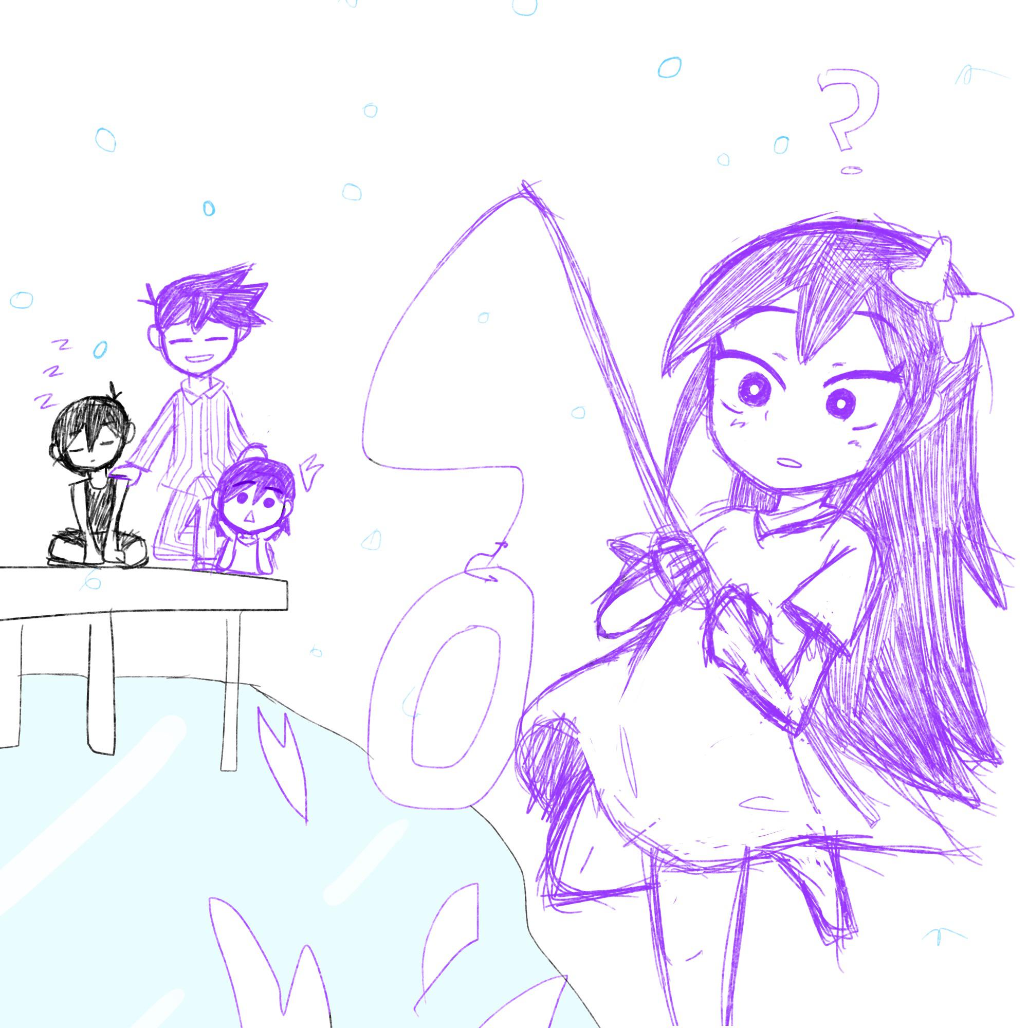 Fishing with friends r/OMORI