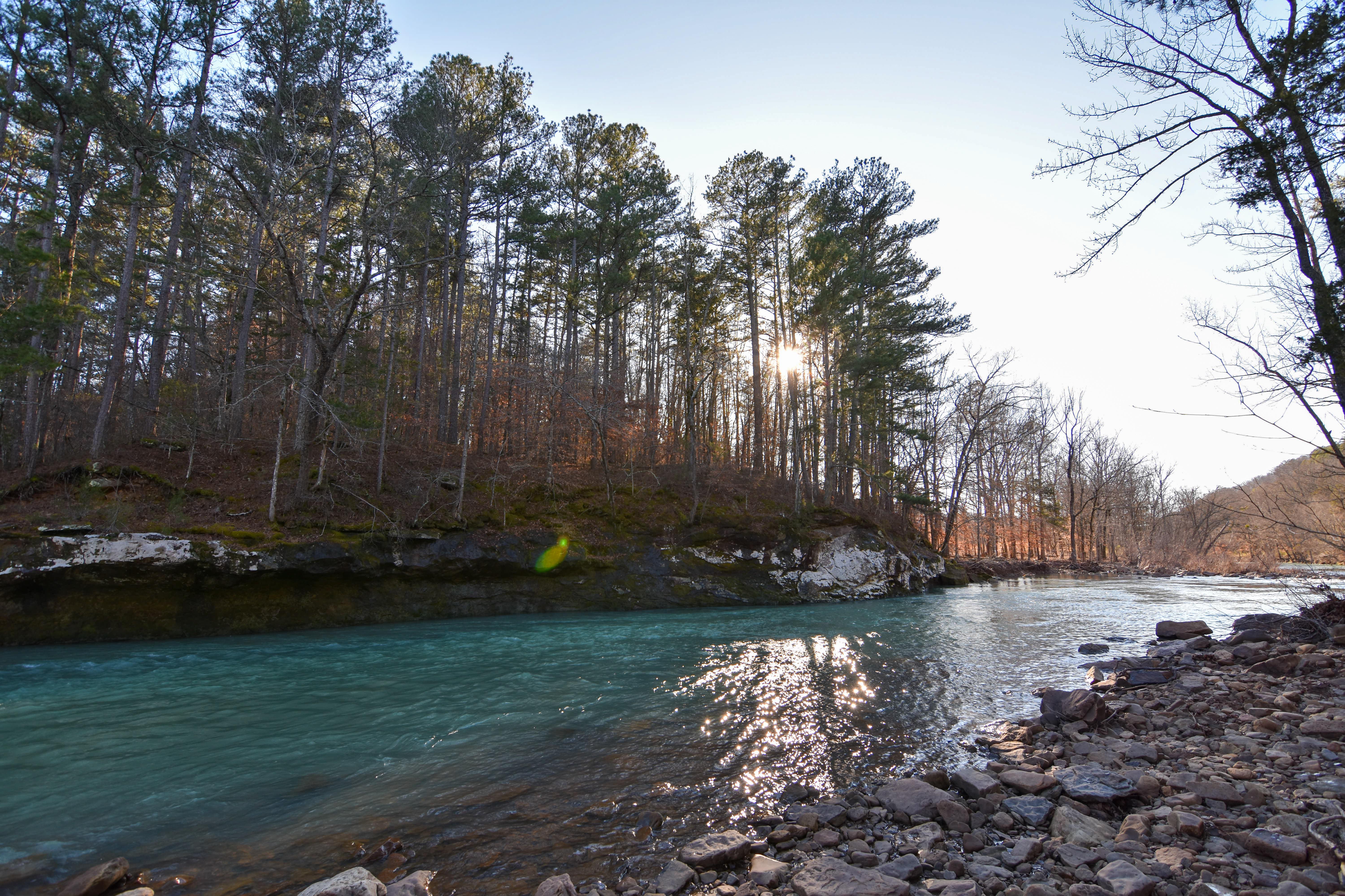 The Mulberry River at Wolf Pen Recreation Area r/Arkansas