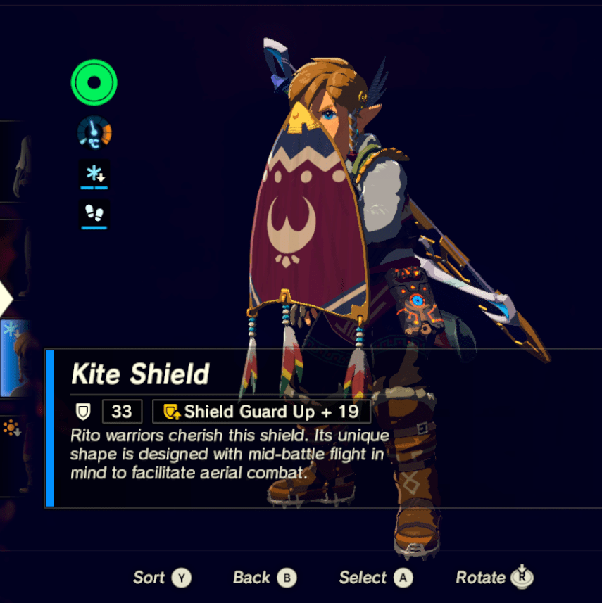 pretty shure this is like the rarest shield u can get (kite shield with