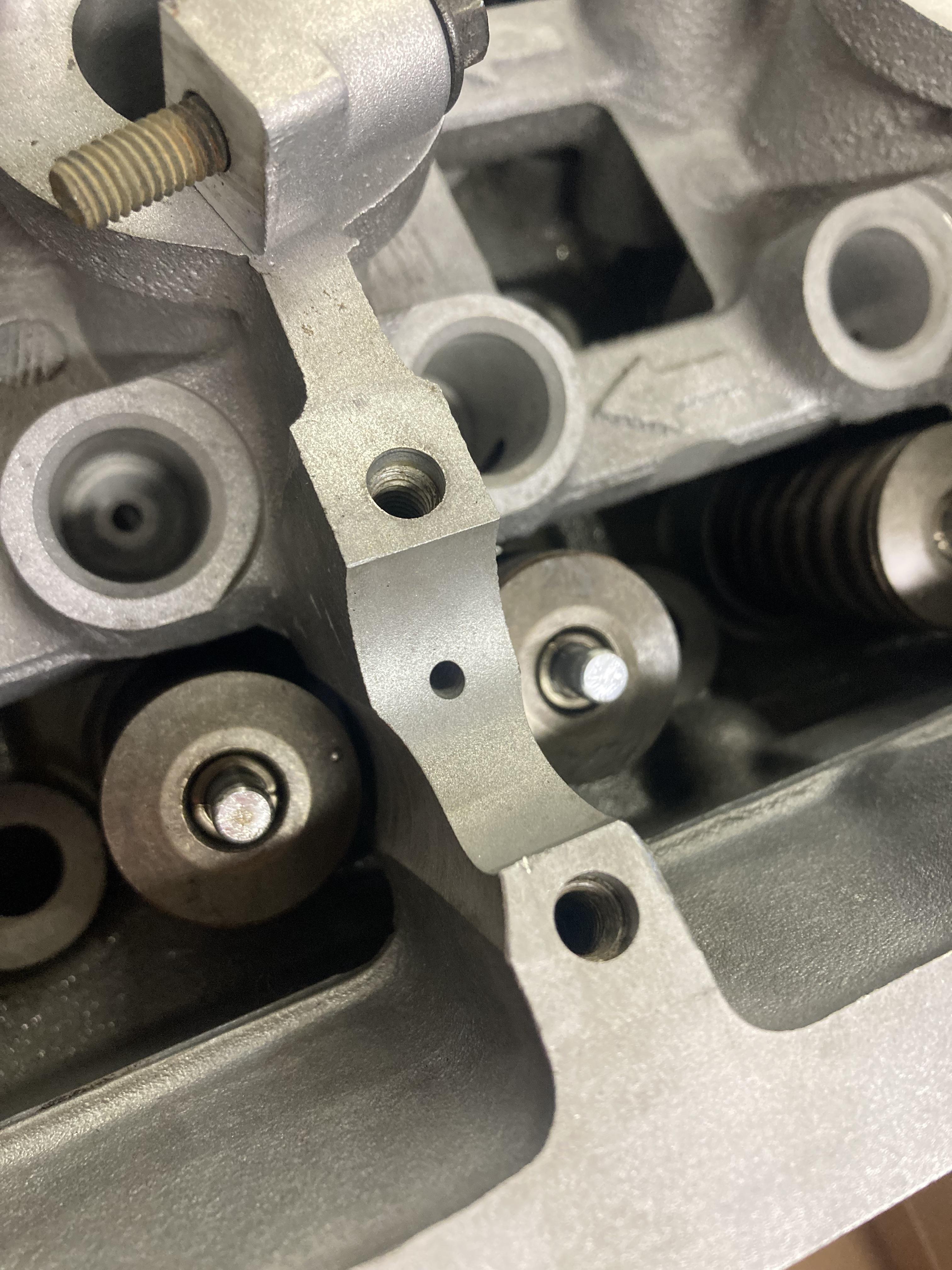 Machine shop media blasted cam bearing journals, says it’s “fine” and
