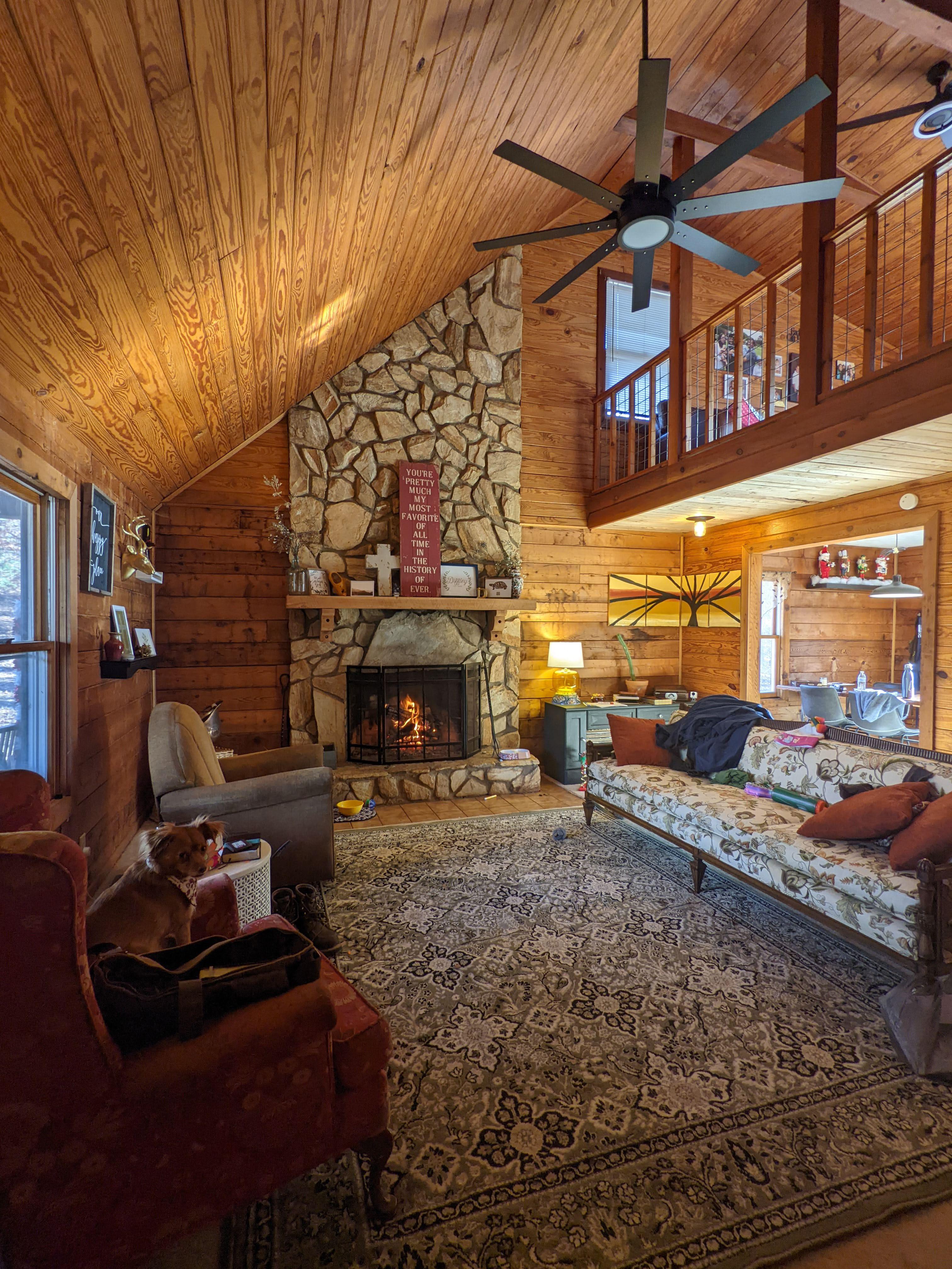 Cabin life (Stanley, NC) AmateurRoomPorn