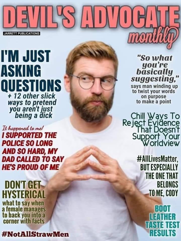 Devil’s Advocate Magazine funny