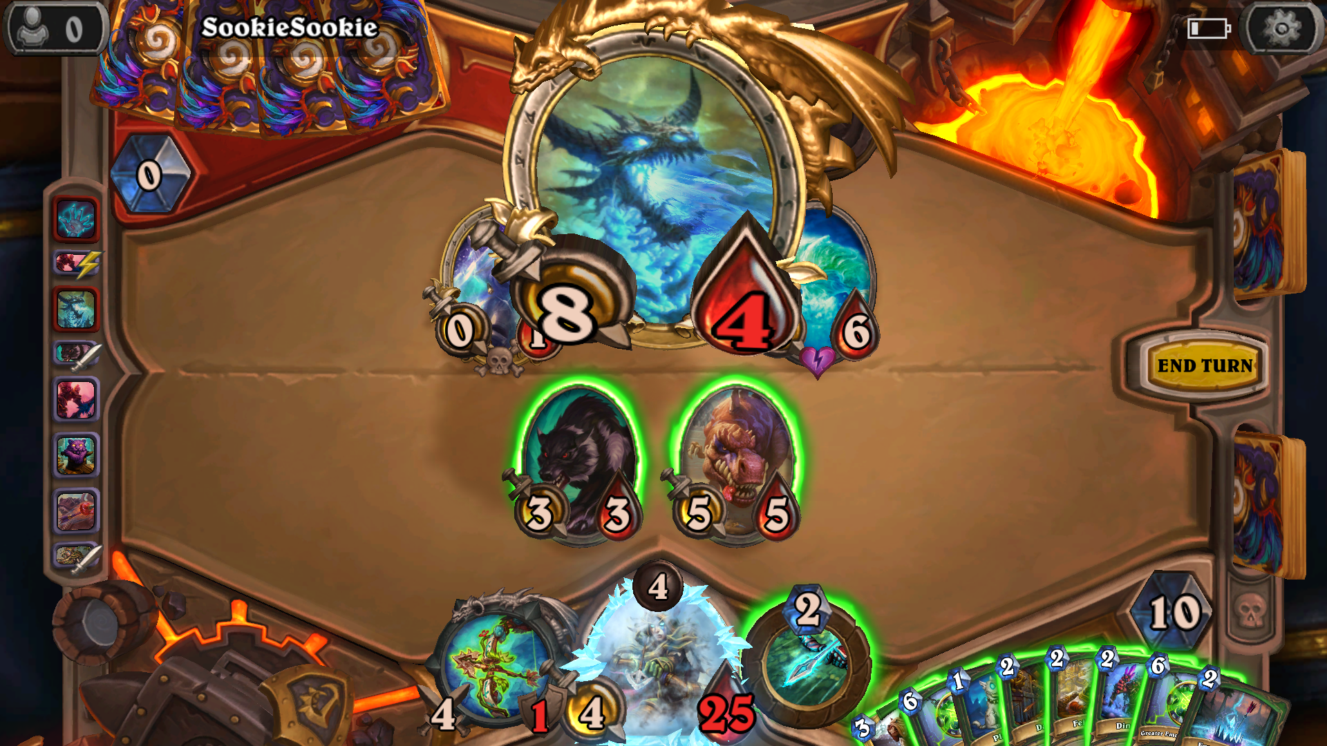 This glitch stopped my lethal hearthstone