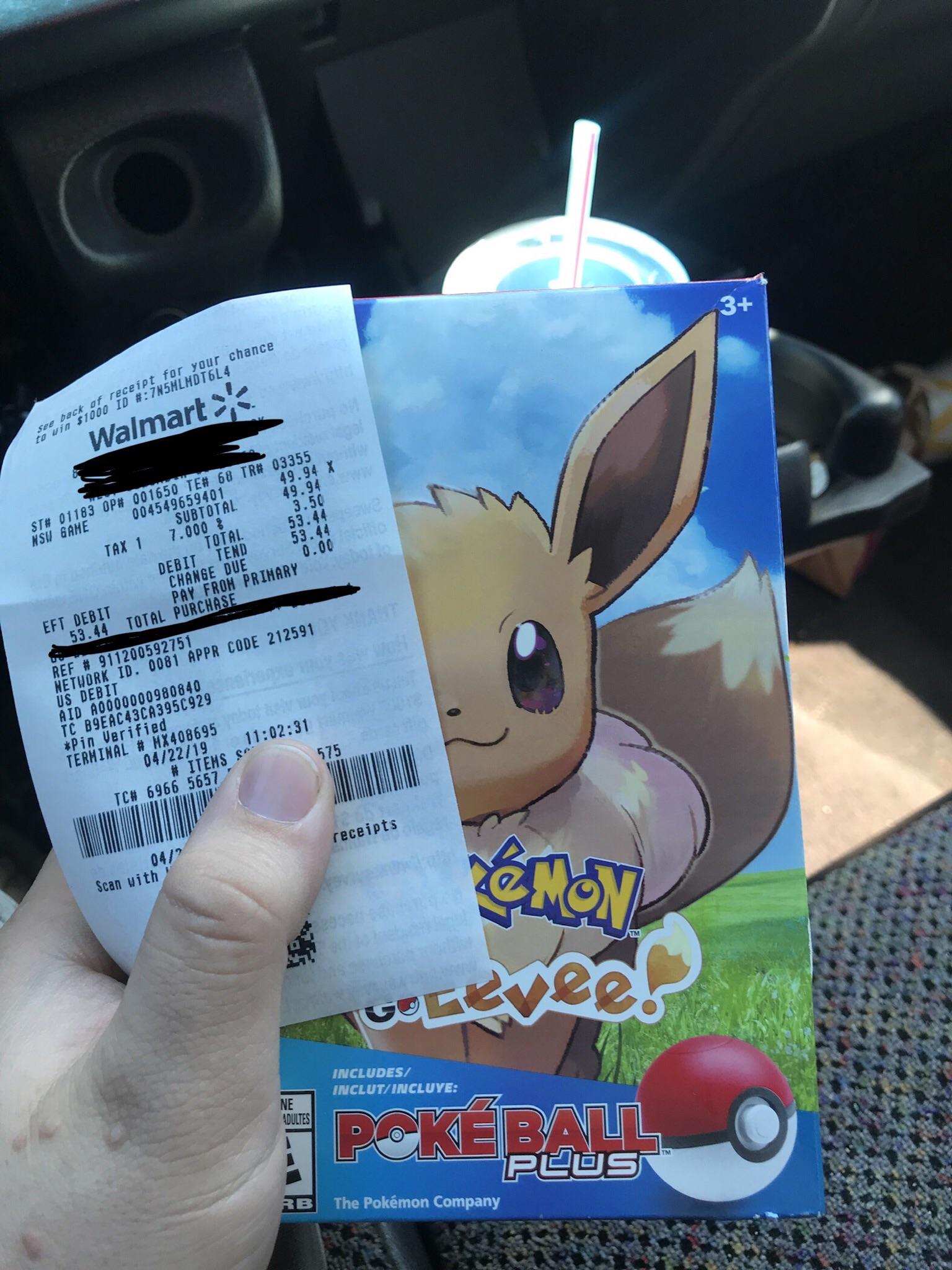 [WALMART / USA] Pokemon Lets Go W/ Pokeball Plus 49.94 YMMV r