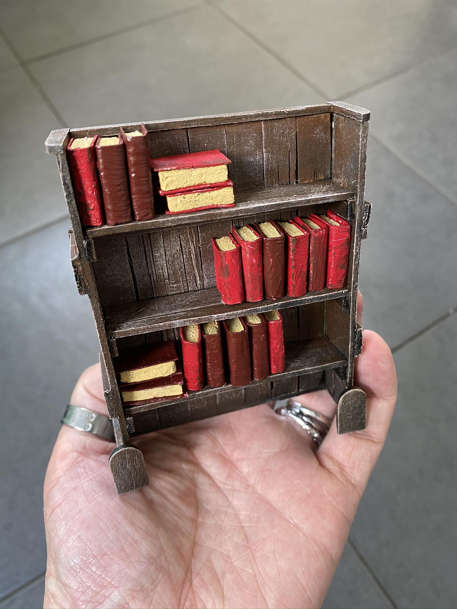 DUBLIN BOOKSHELF DIORAMA COMPLETED ! Thank you for all the support and