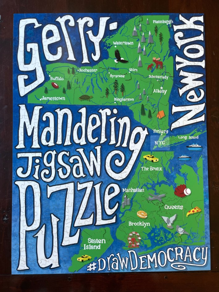 To fight gerrymandering in New York, some friends and I made a jigsaw