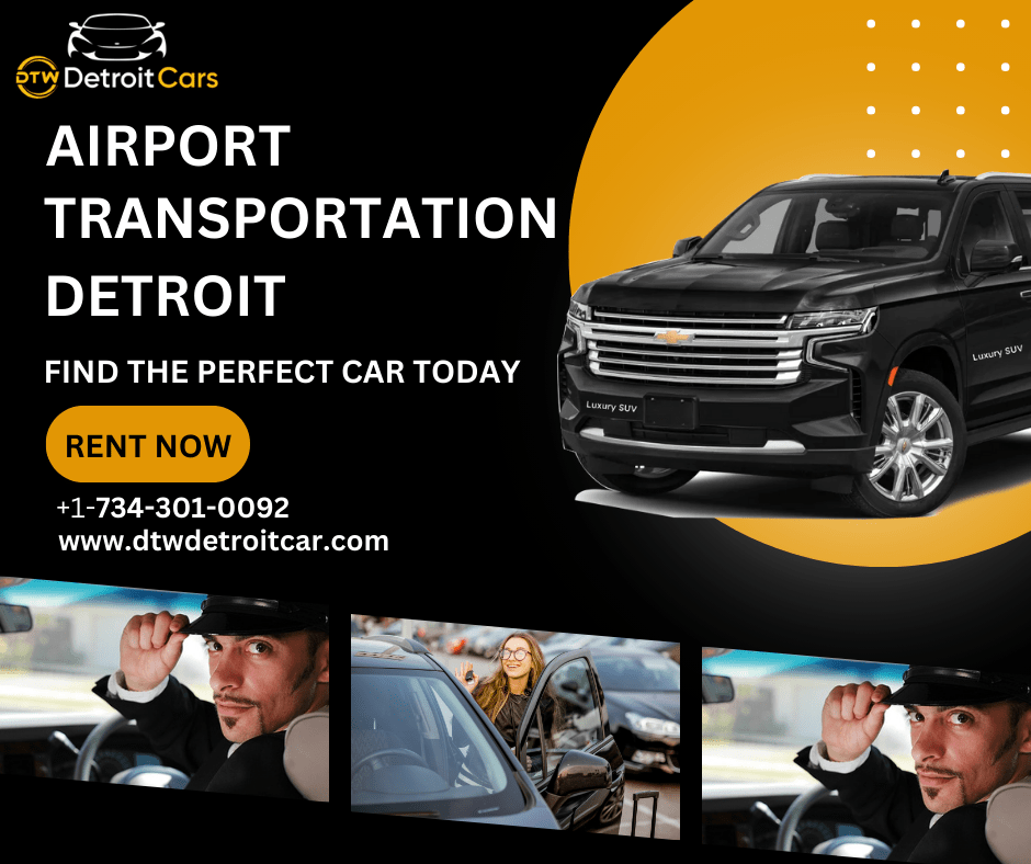 Airport Transportation Detroit DTW Detroit Car u/dtwdetroitcars