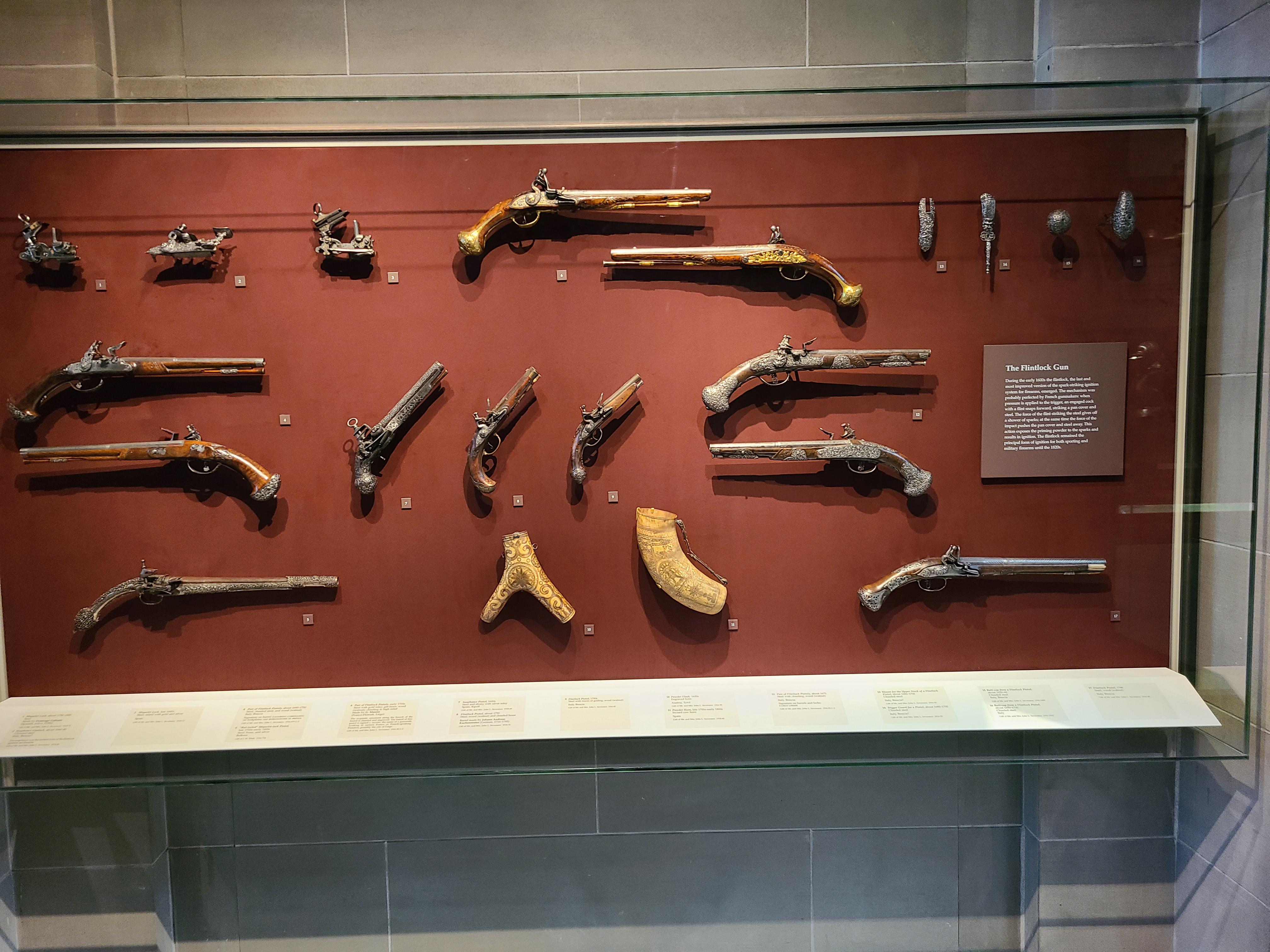 Types of guns from medieval times r/mildlyinteresting