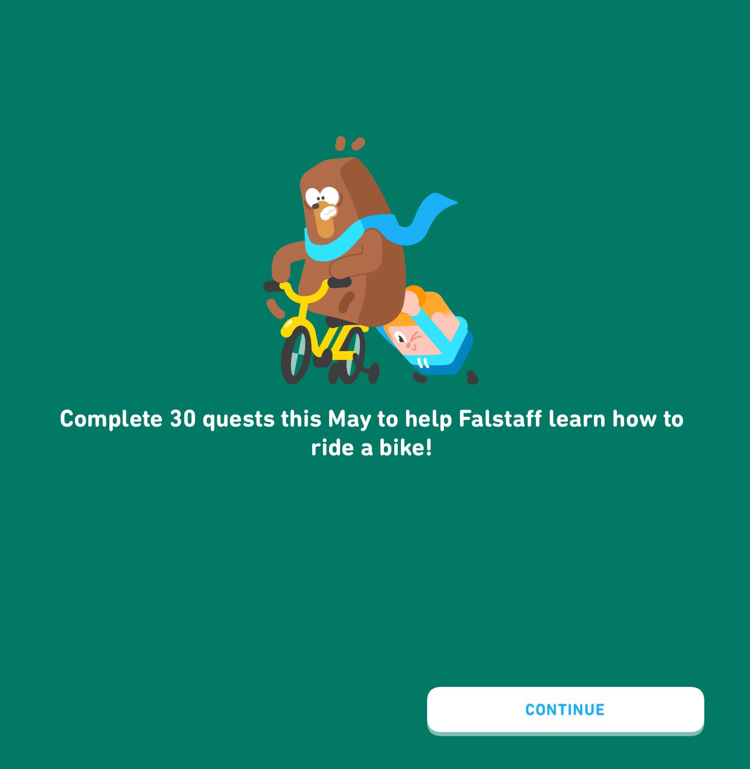 help him ride a bike (2024) r/duolingo