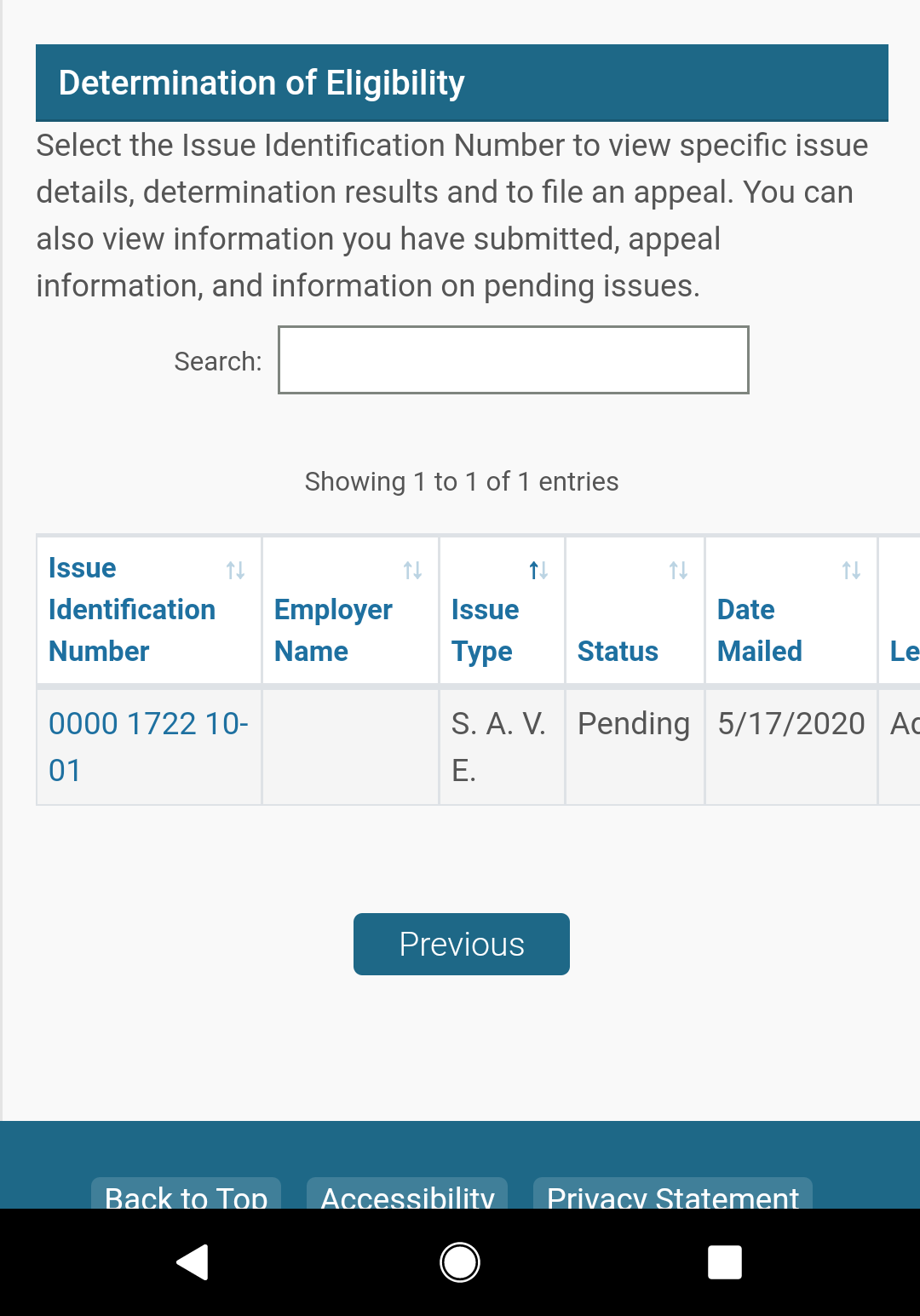 [Illinois] Does anyone have information on this issue, when I click on