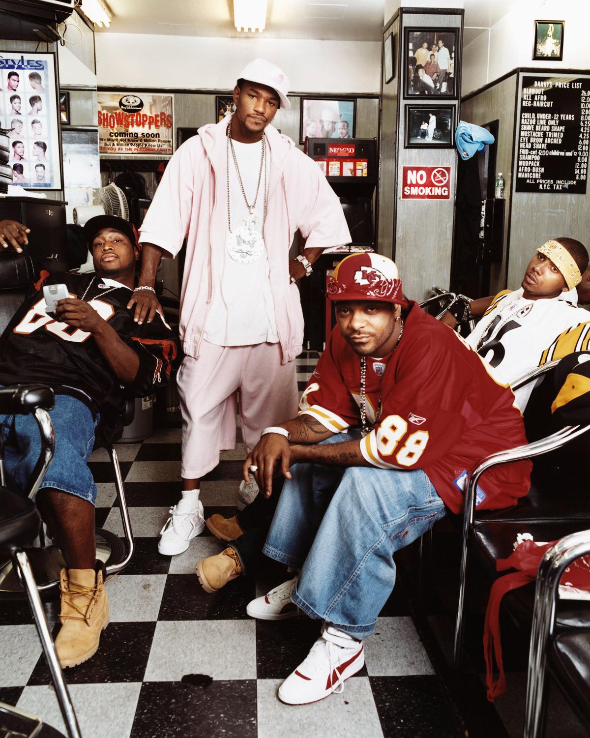 The Set circa 2002, photographed by Erin Patrice O'Brien dipset