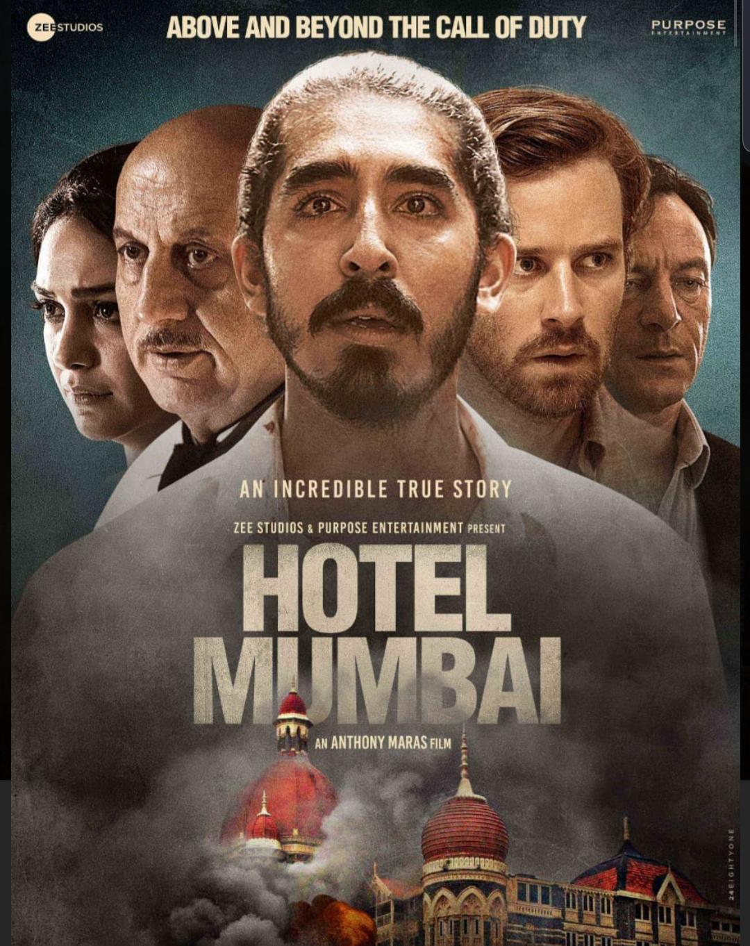 Hotel Mumbai is one of the best movies on true events to come out in