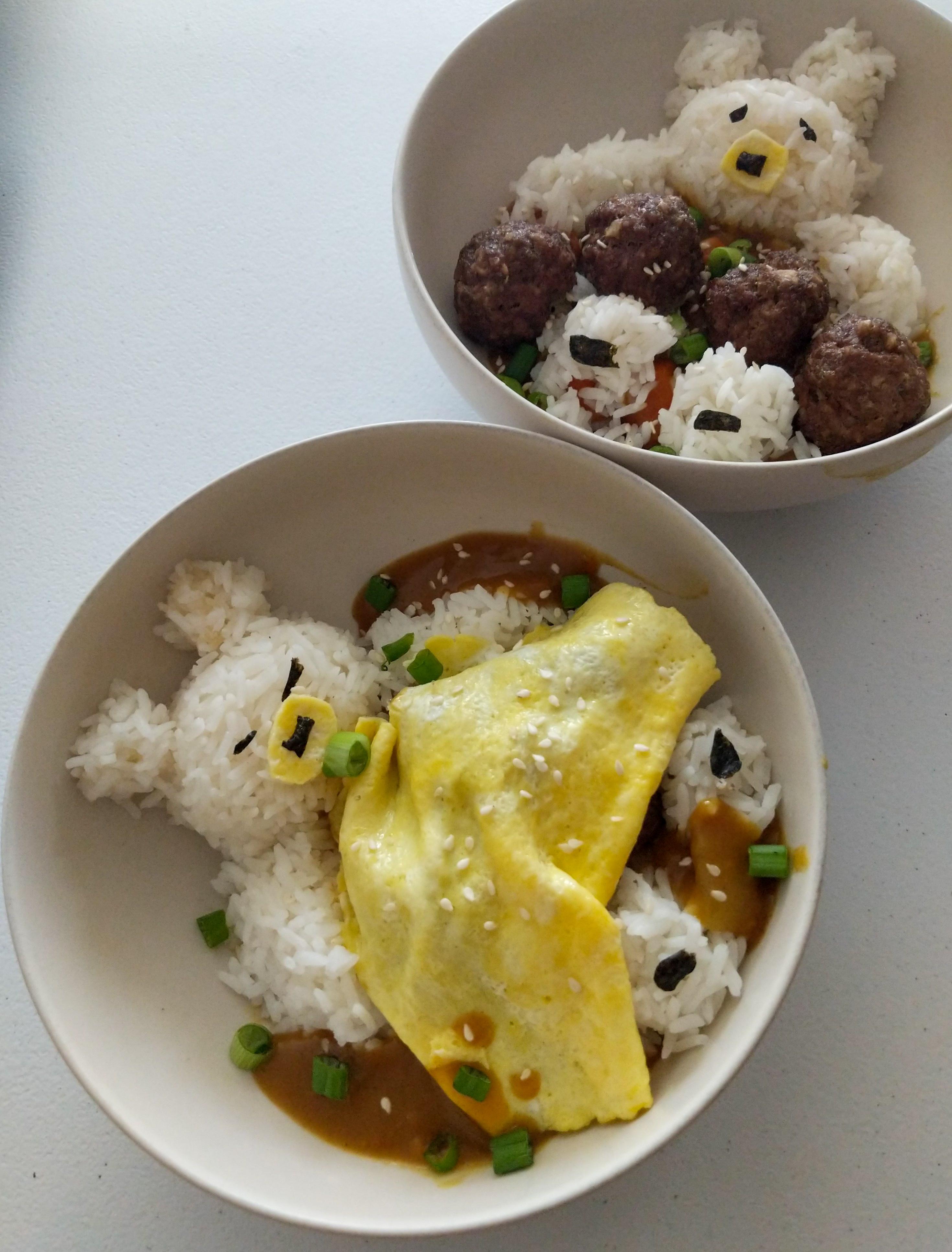 [Homemade] Beef Meatballs with Japanese Curry r/food