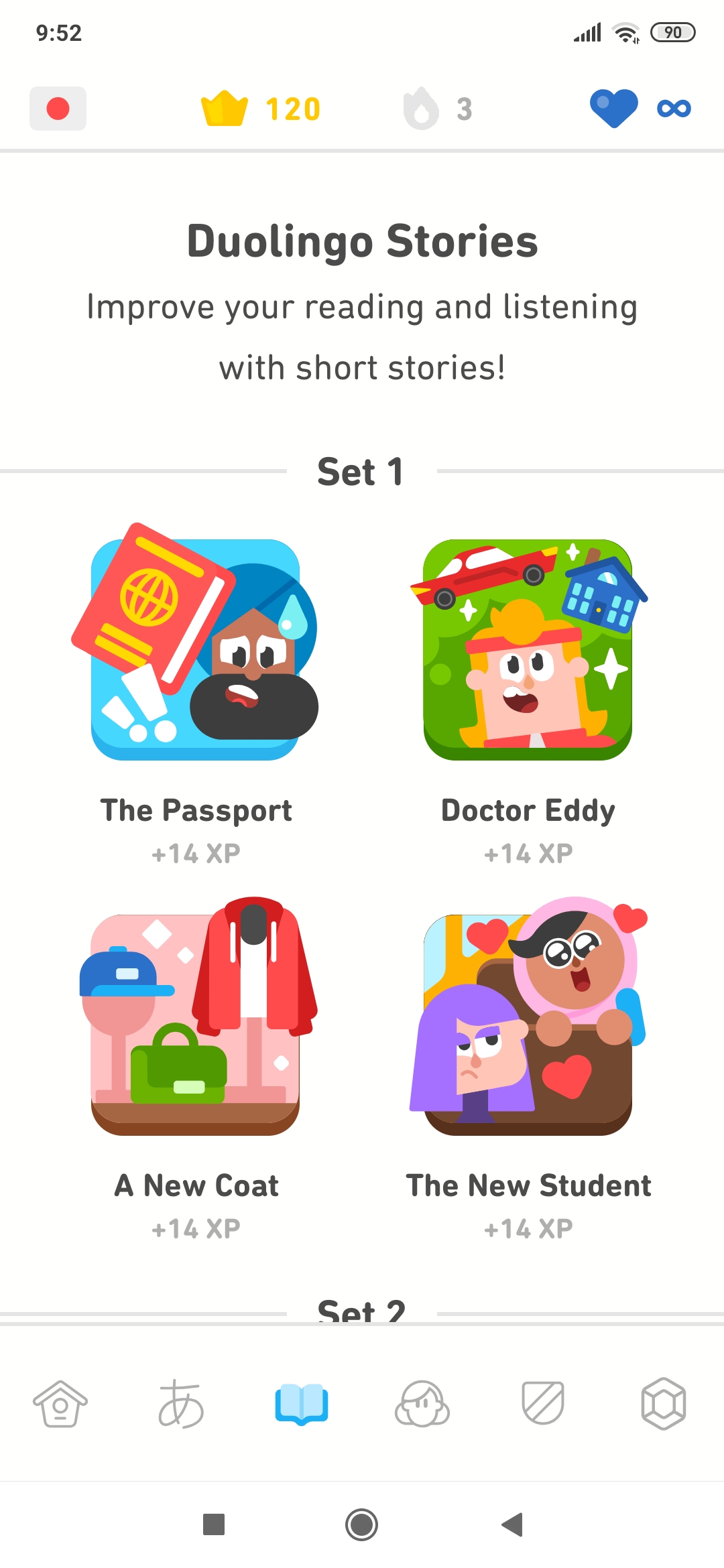 Japanese stories! r/duolingo